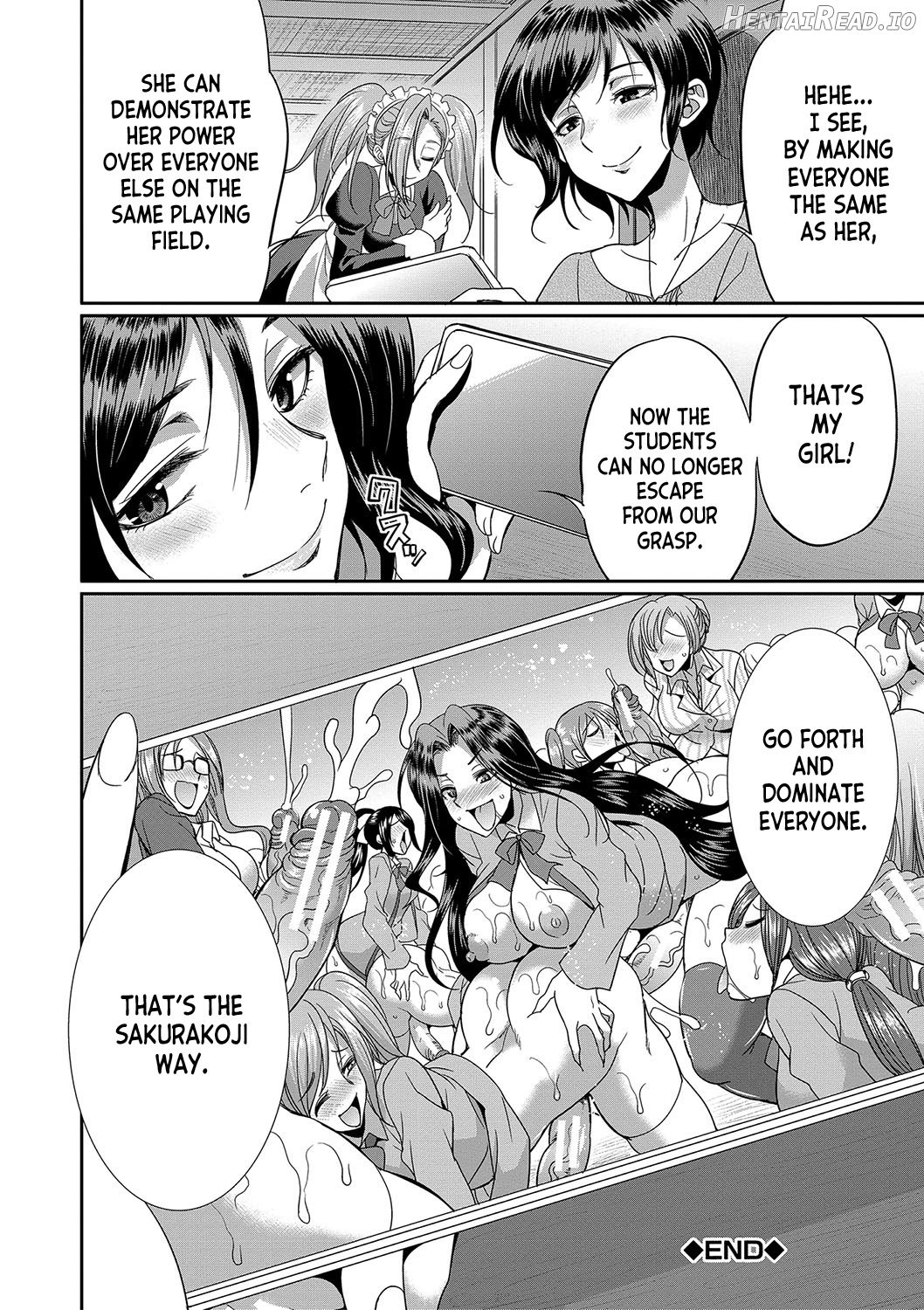 Futanari x Reijou x Dairankou - Futanari Daughter Grand Orgy ch.1 Chapter 2 - page 46