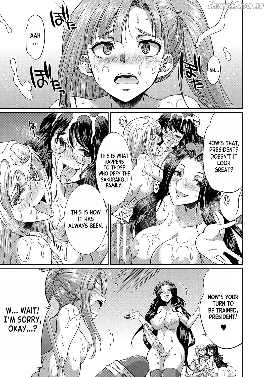 Futanari x Reijou x Dairankou - Futanari Daughter Grand Orgy ch.1 Chapter 2 - page 35