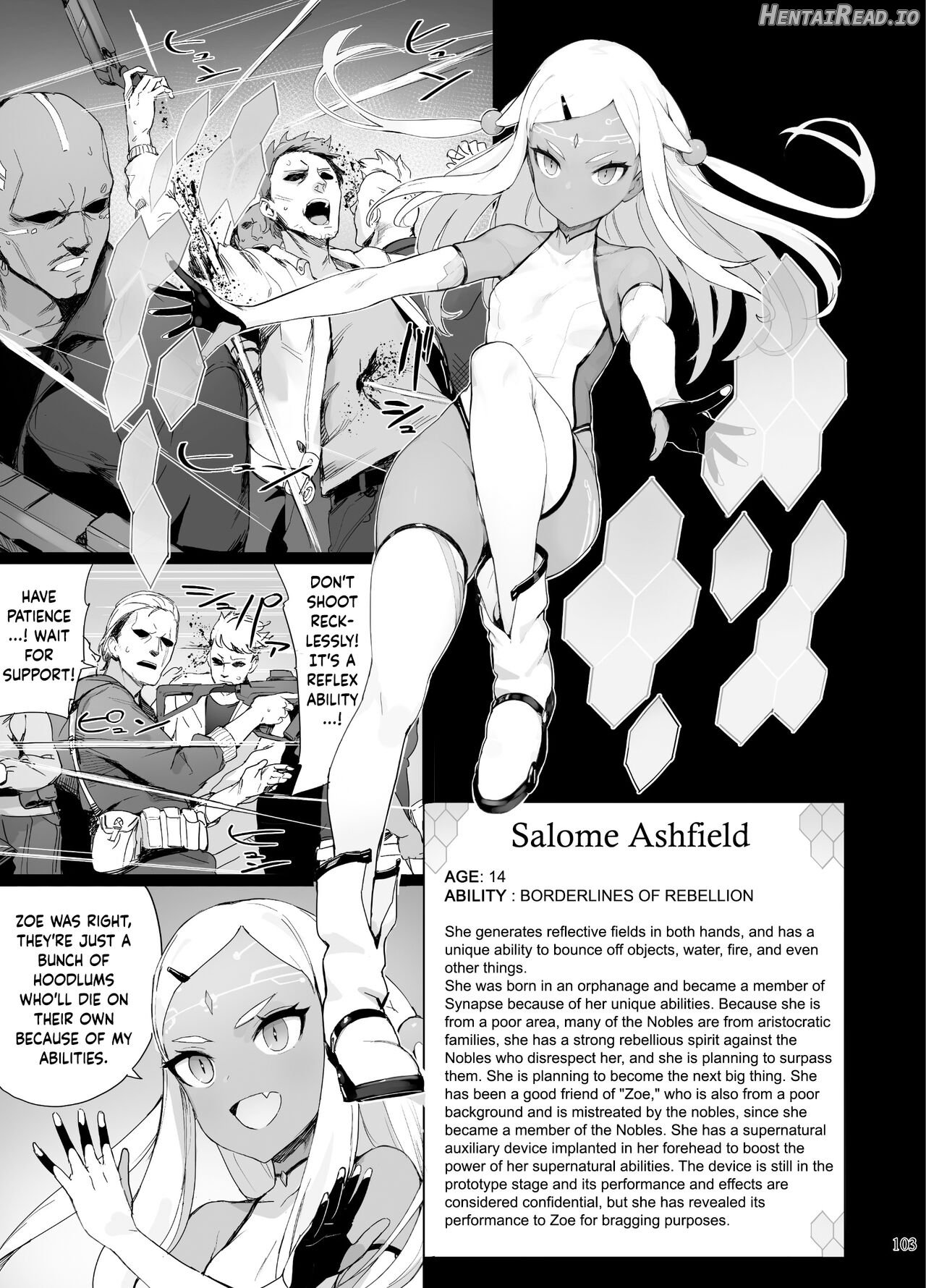 Inousha Shoujo Kesson Goudou II―Reunion of the Heroes― Chapter 1 - page 103