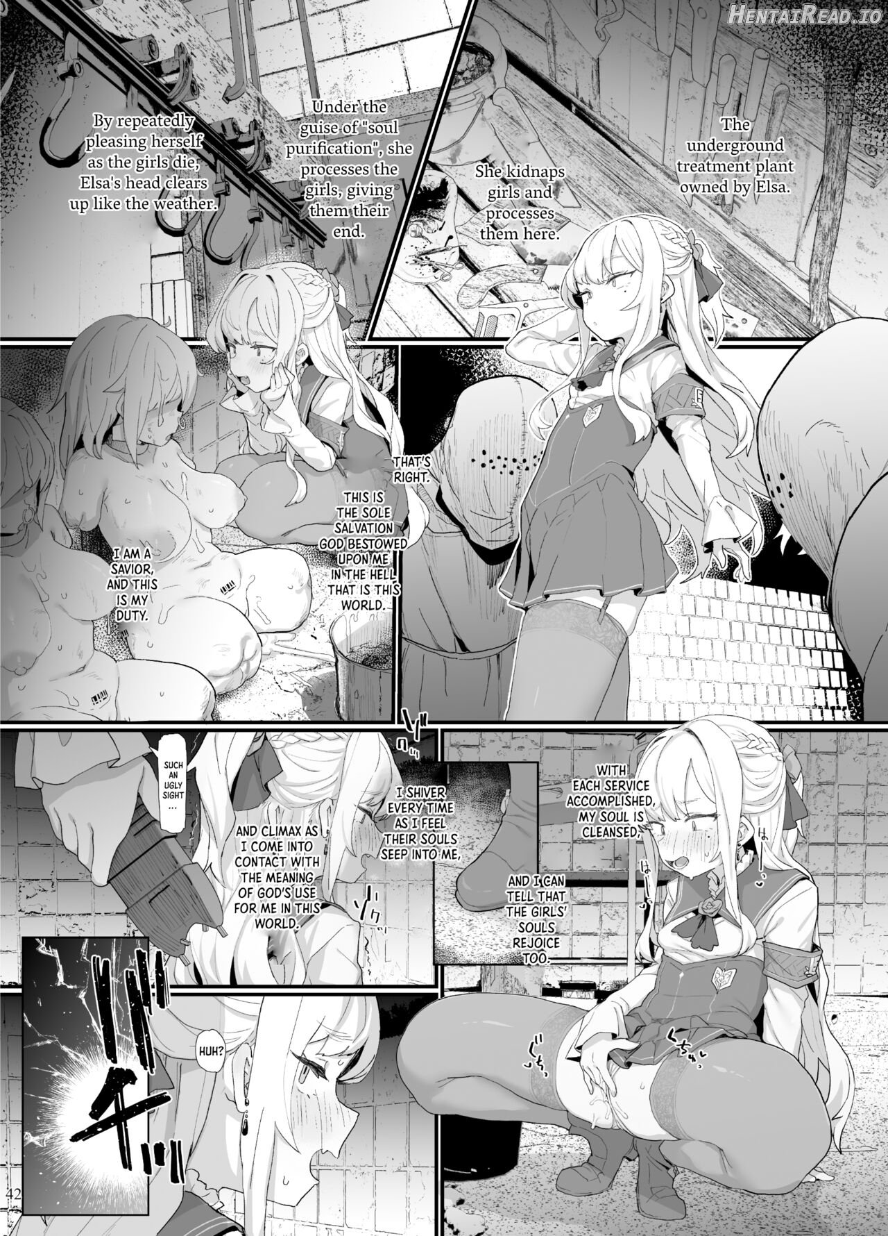 Inousha Shoujo Kesson Goudou II―Reunion of the Heroes― Chapter 1 - page 42