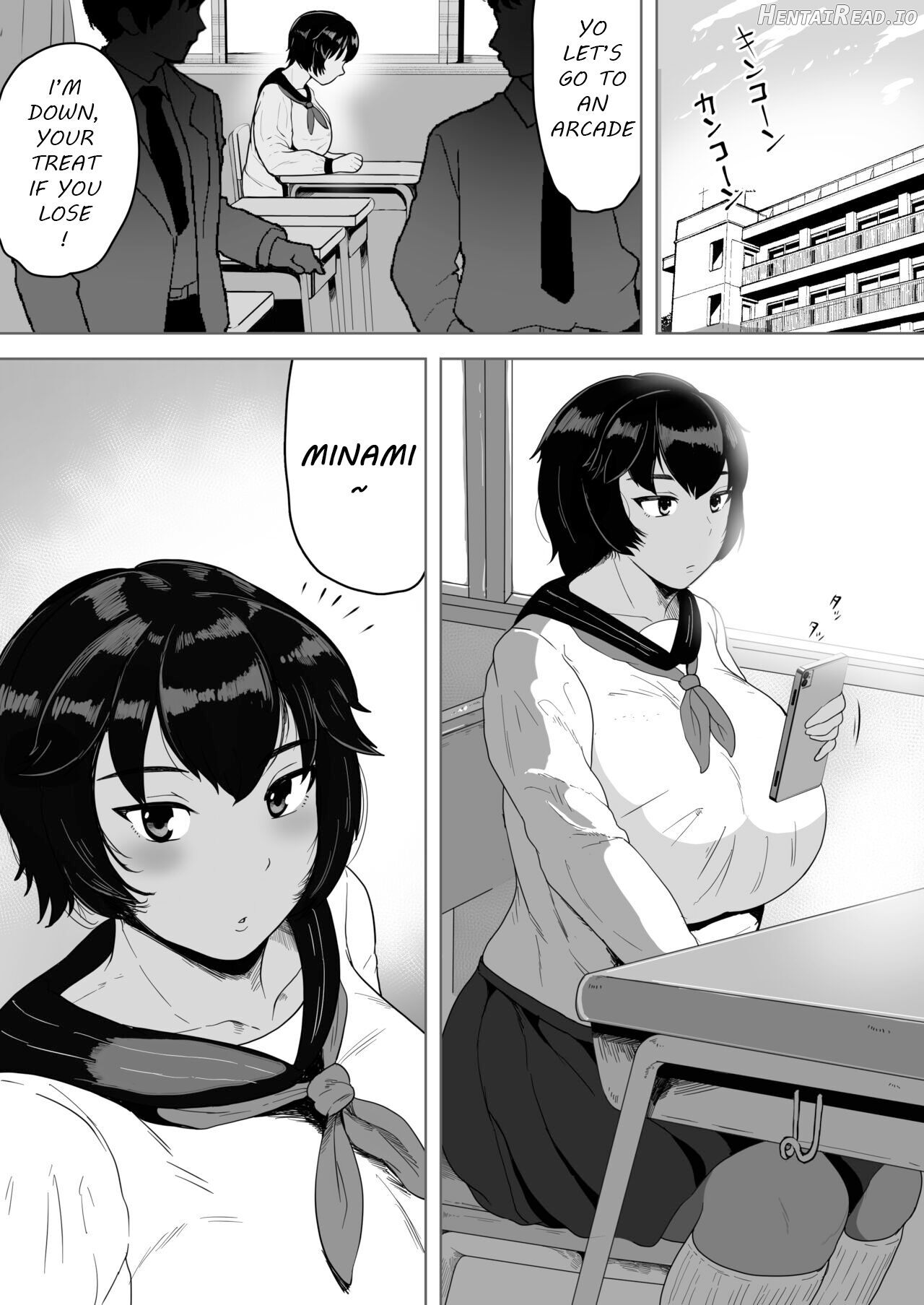 Minami-chan wa Ketsuana Nikubenki Chapter 1 - page 3