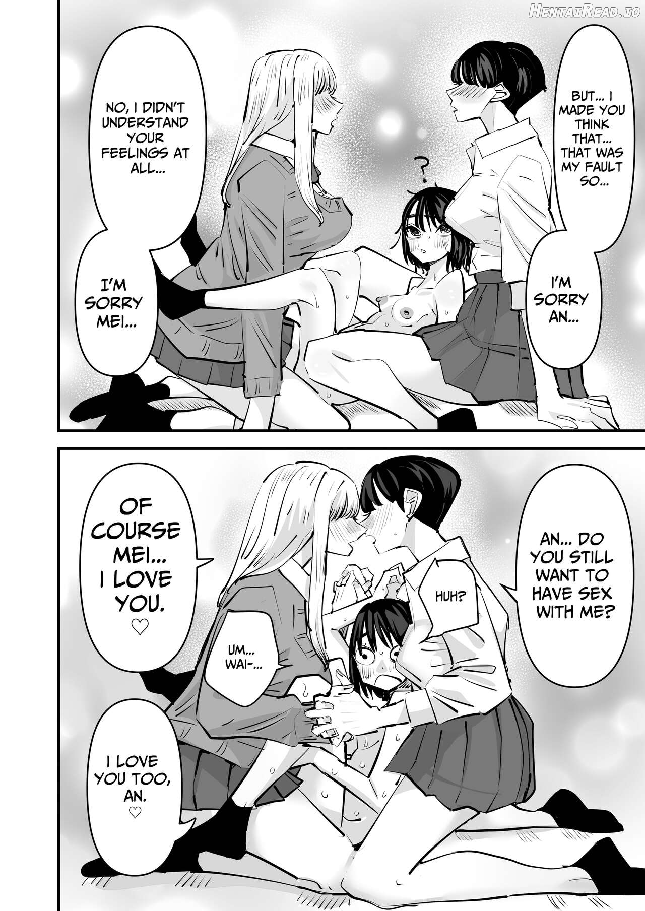 Yuri SEX nomani Hasama chatta Hanash Chapter 1 - page 27