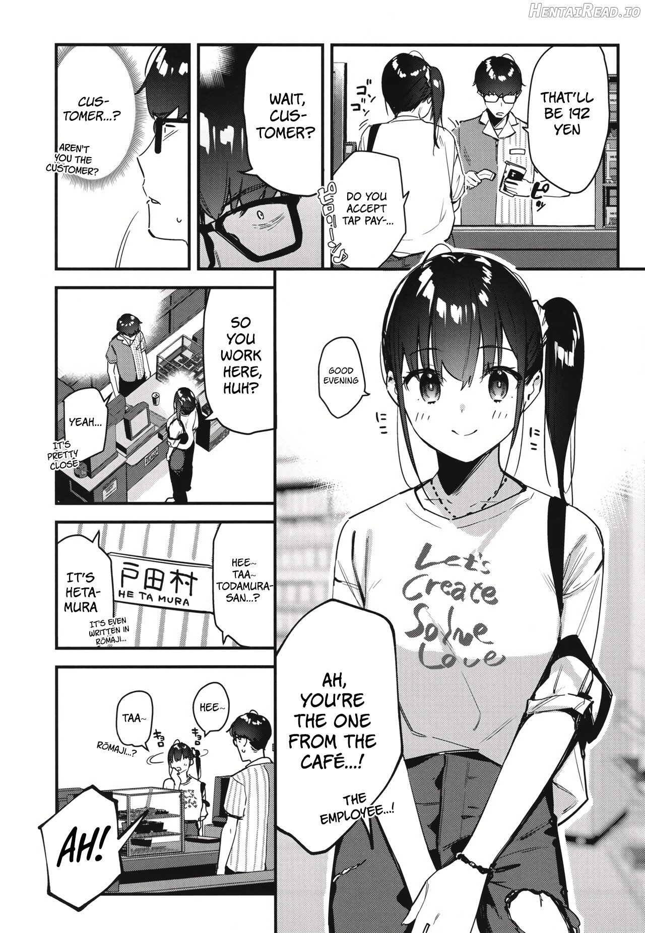 My favorite girl's part-time job offers "H services" to regular customers 2 Chapter 1 - page 11