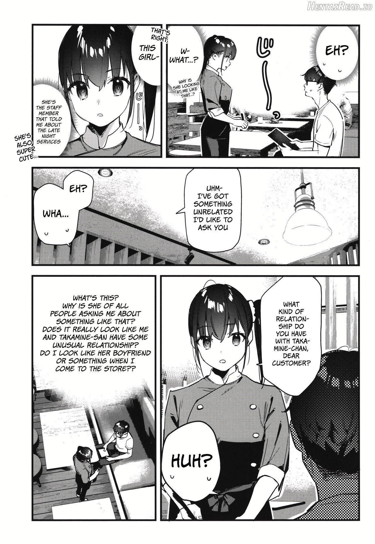 My favorite girl's part-time job offers "H services" to regular customers 2 Chapter 1 - page 9