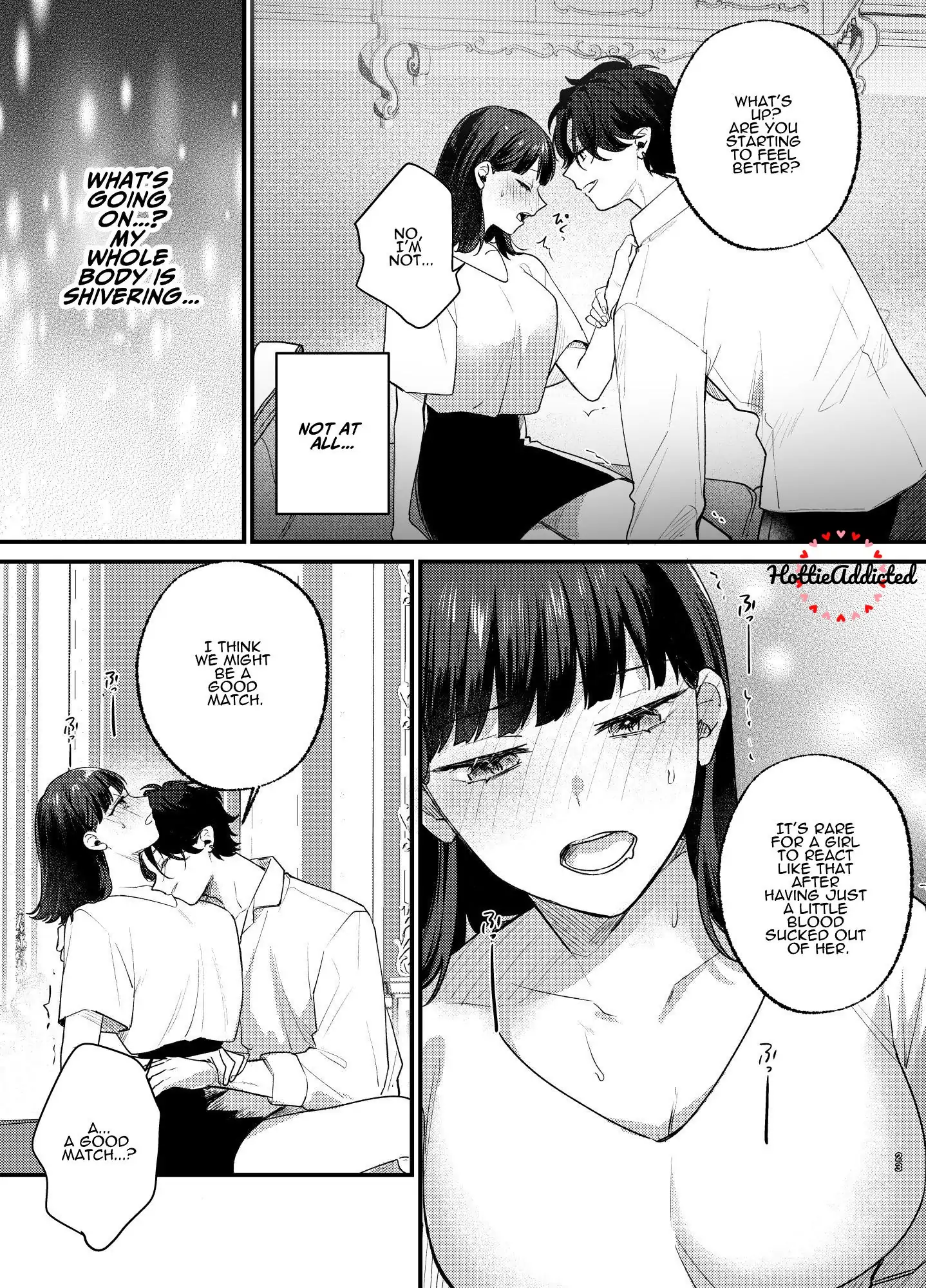 Falling Night ~Doll Otaku University Girl Entangled One Night in a Vampires Sweet Web~ Chapter 1.1 - page 24