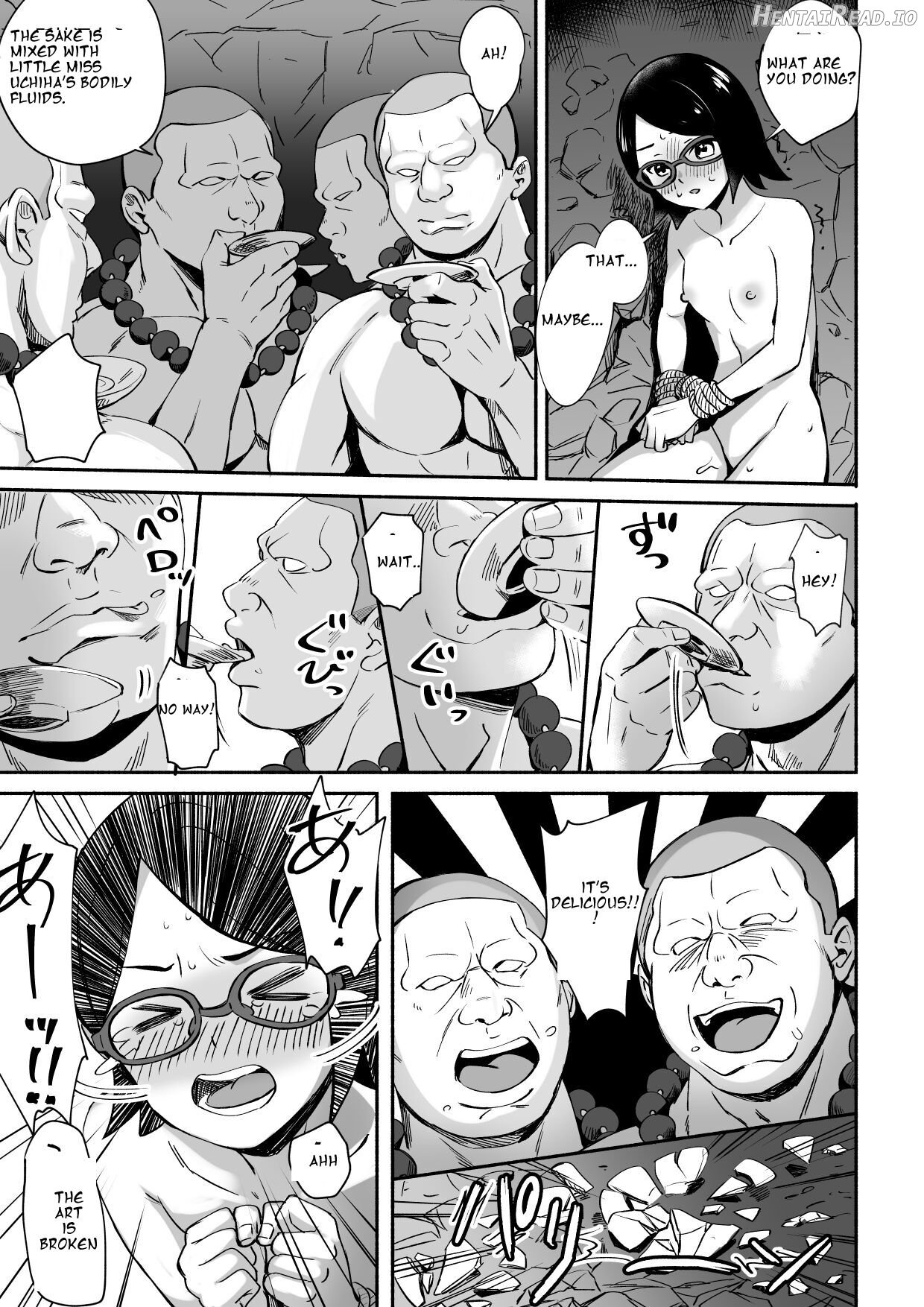 Sarada-chan no Chakra o Fuuin Shite Shugyou to Itsuwari Eroi Koto o suru Hon Chapter 1 - page 15