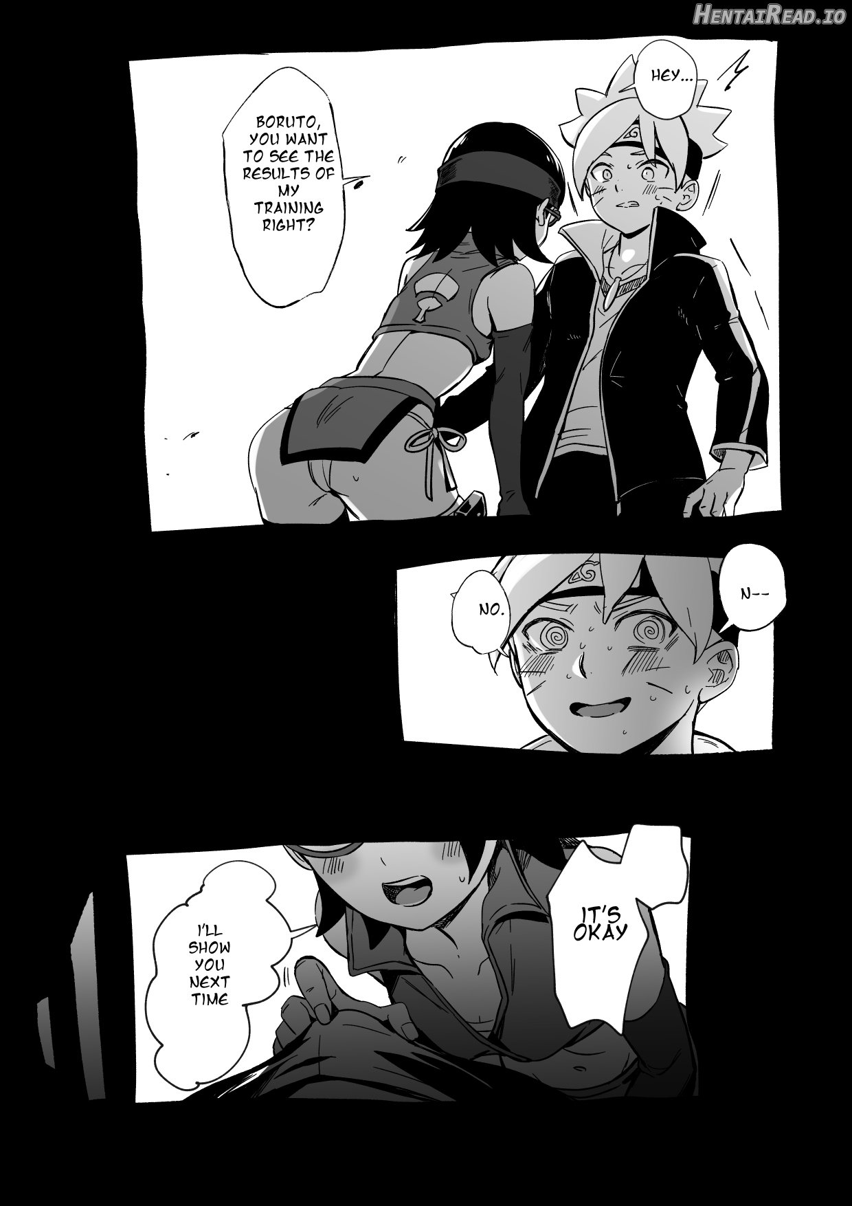 Sarada-chan no Chakra o Fuuin Shite Shugyou to Itsuwari Eroi Koto o suru Hon Chapter 1 - page 33