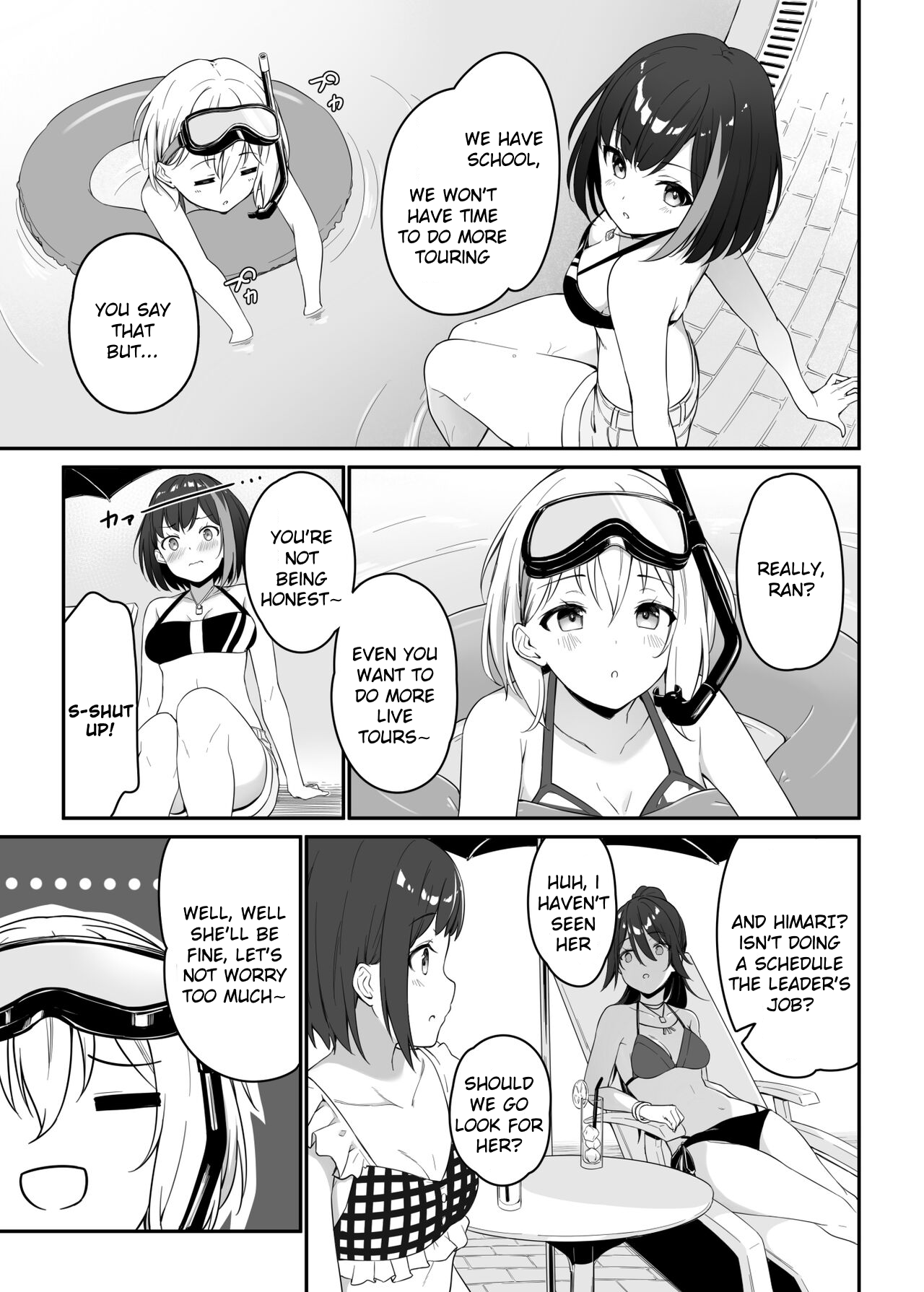 HONEY SCORE III Mizugi no Himari wa Shigekiteki Chapter 1 - page 7