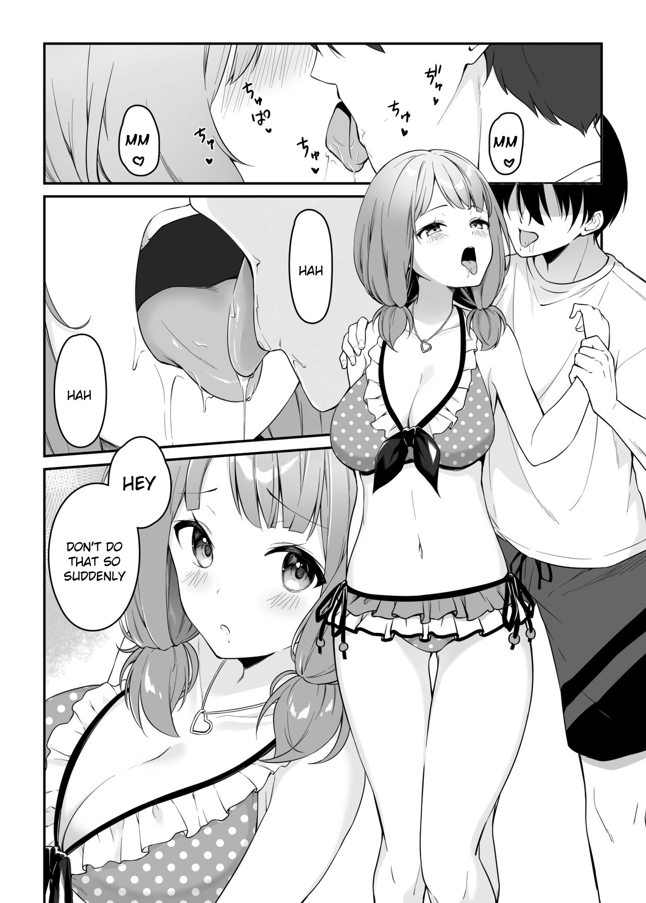 HONEY SCORE III Mizugi no Himari wa Shigekiteki Chapter 1 - page 8