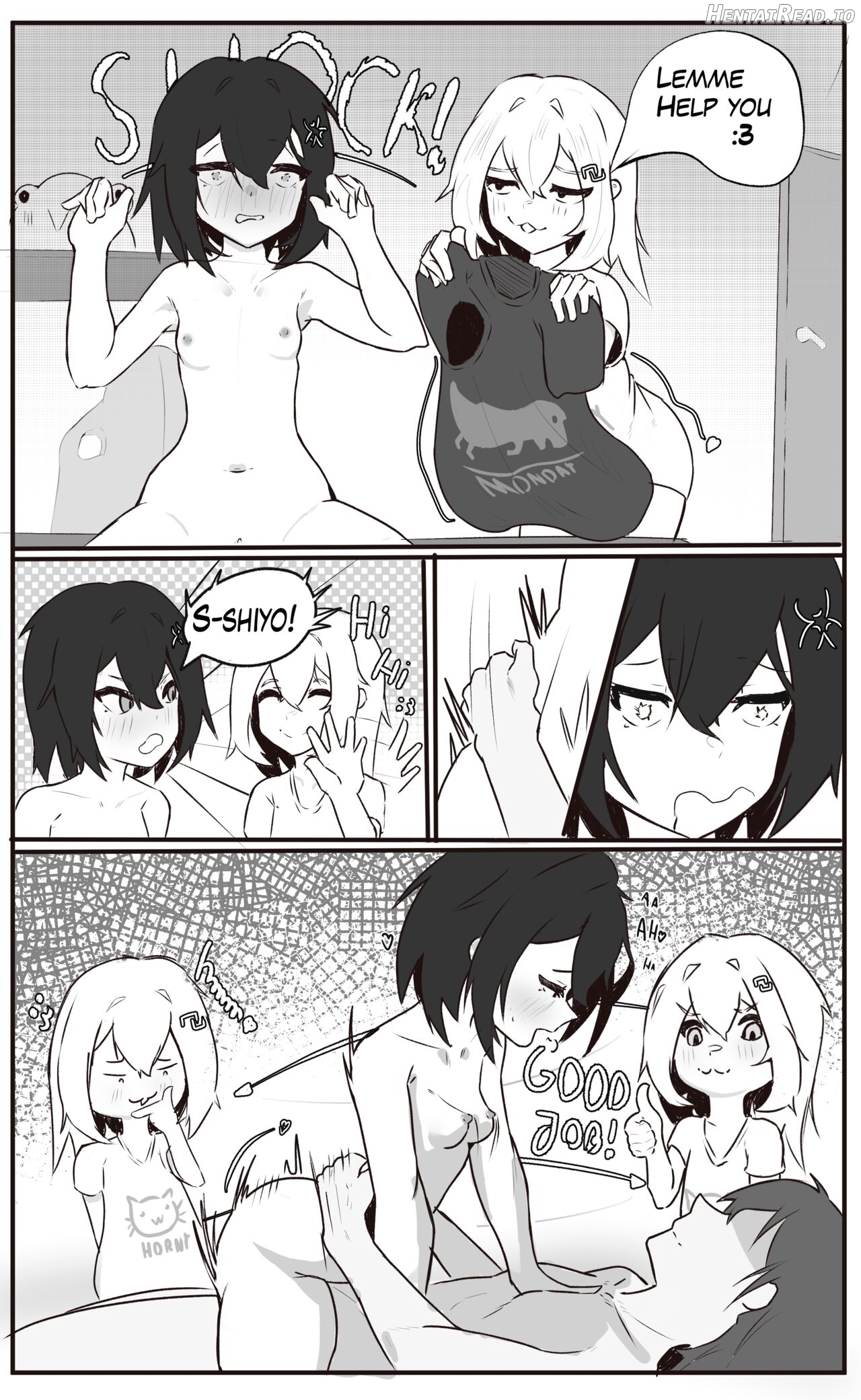 Lovey-dovey sex with Shiyo and Kuro Chapter 1 - page 3