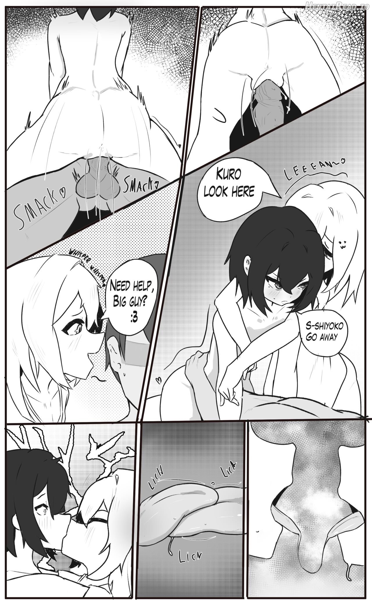 Lovey-dovey sex with Shiyo and Kuro Chapter 1 - page 4