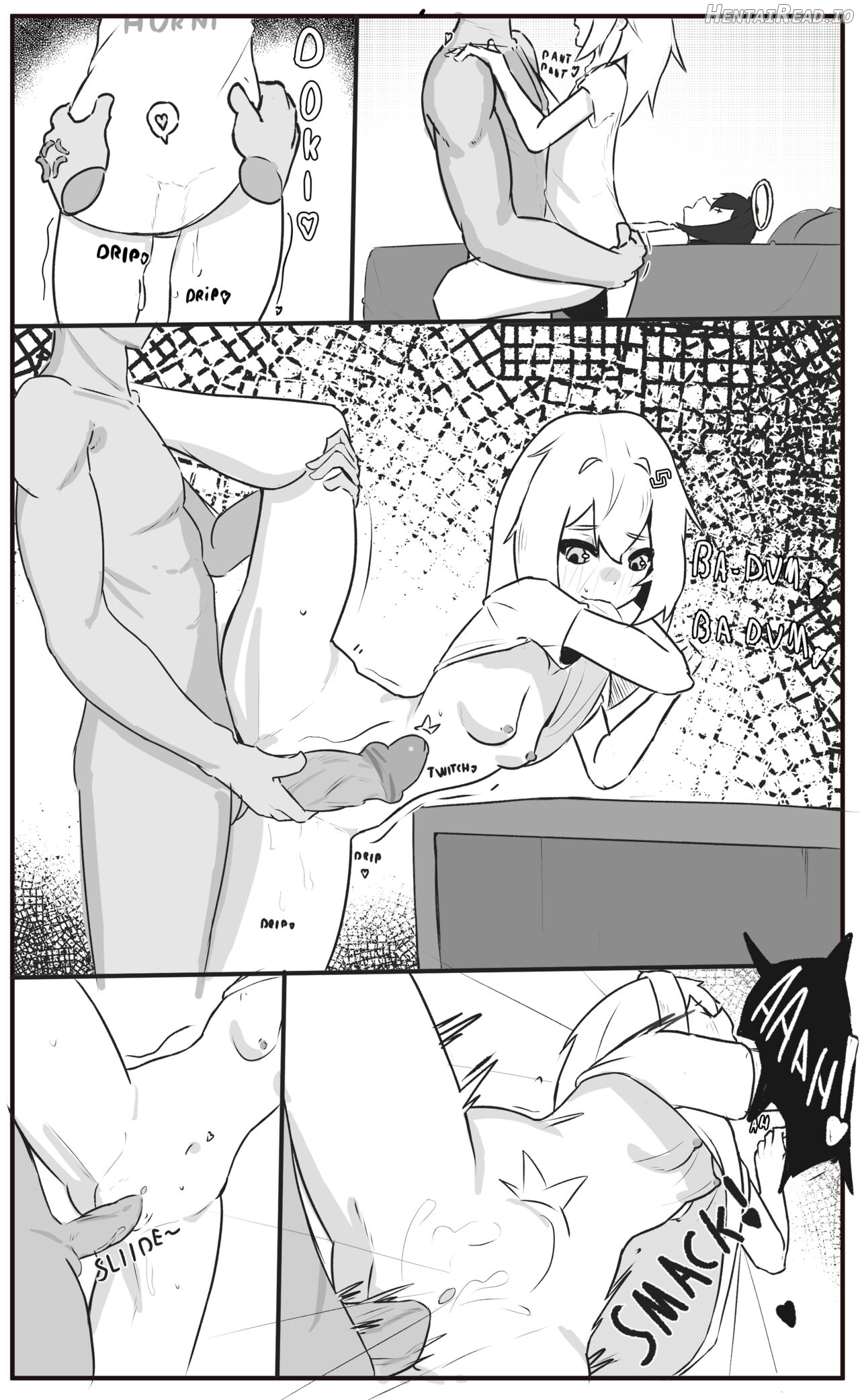 Lovey-dovey sex with Shiyo and Kuro Chapter 1 - page 8