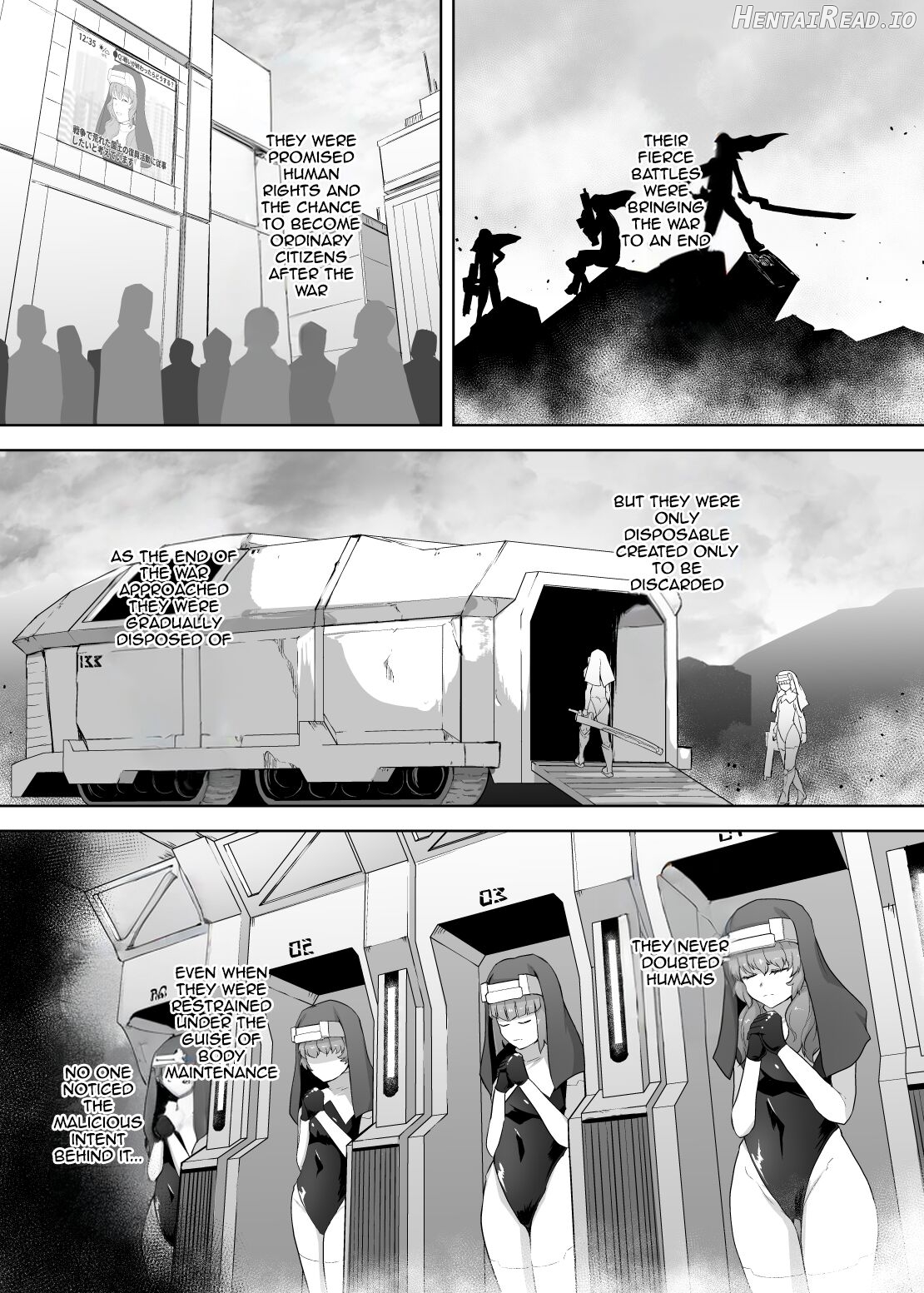 Jinkaku Haisetsu Android ~Jinrui no Tame ni Tatakatta no ni Youzumi Haiki Shobun Chapter 1 - page 4