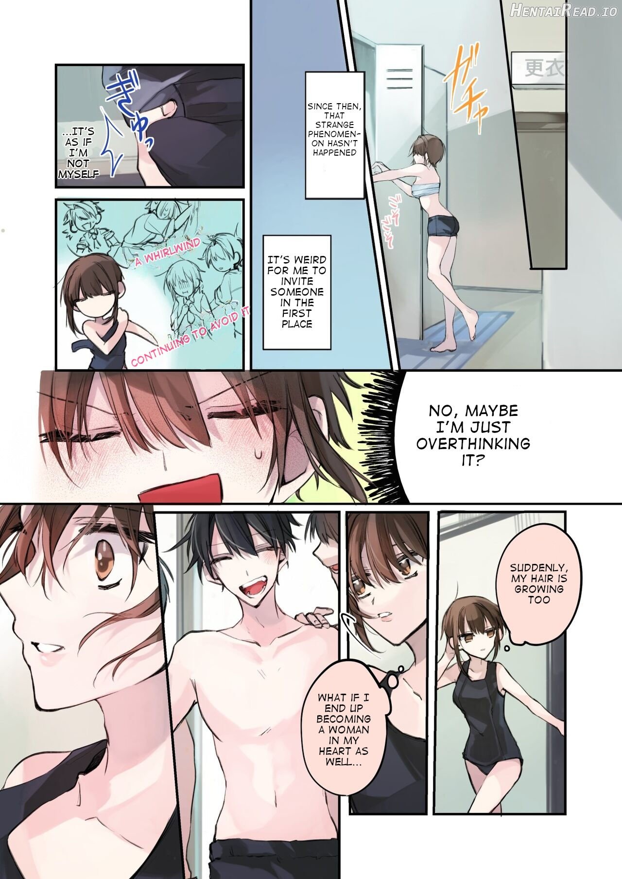 TS-kko Hyoui Appli ~Kachiki na TS-kko wa Suki Katte ni Karada o Tsukawarete Kizuitara Mesuochi Shitemashita~ Chapter 1 - page 27