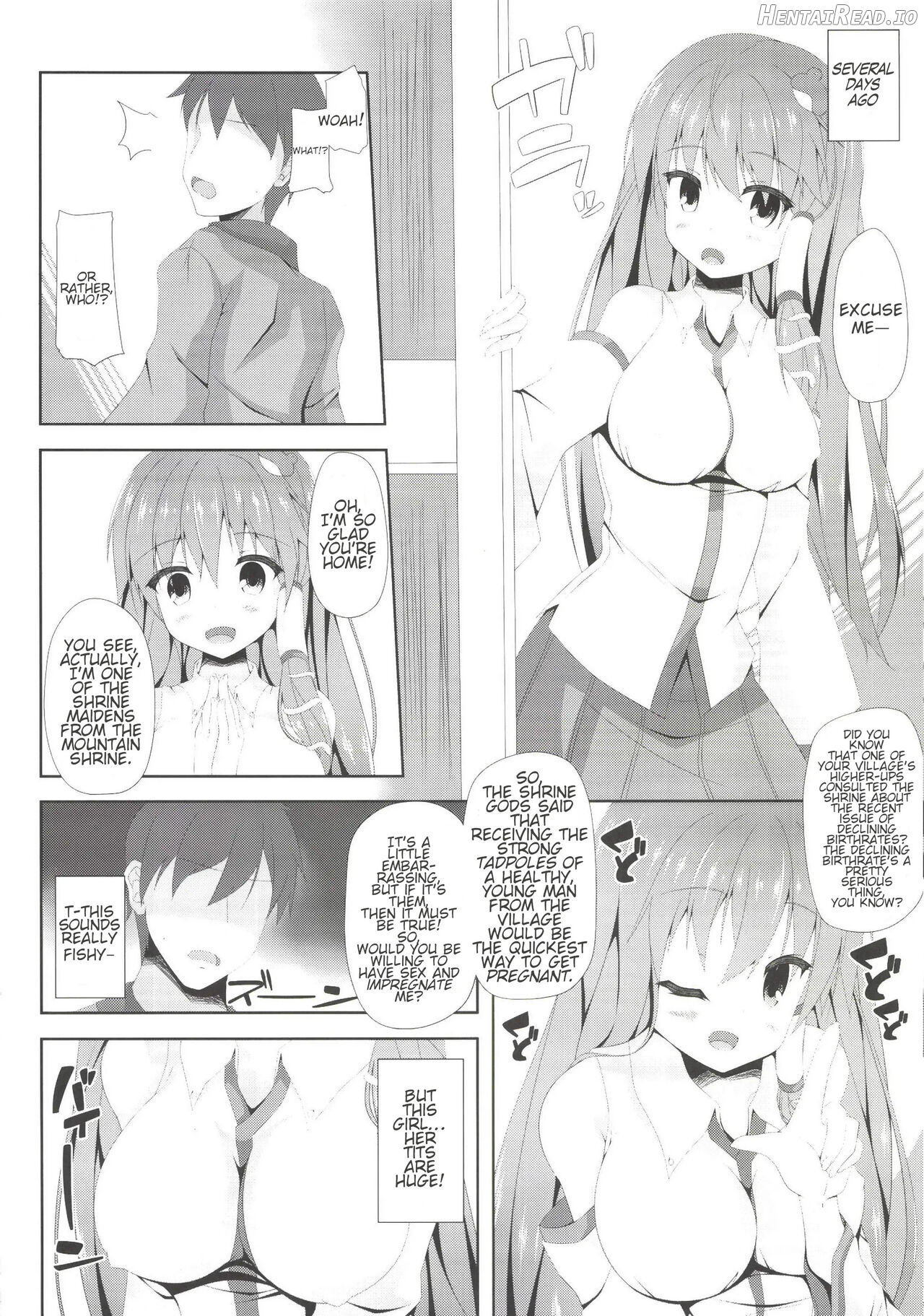 Sanae-chan and the Anti-Declining Birthrate Committee Chapter 1 - page 6