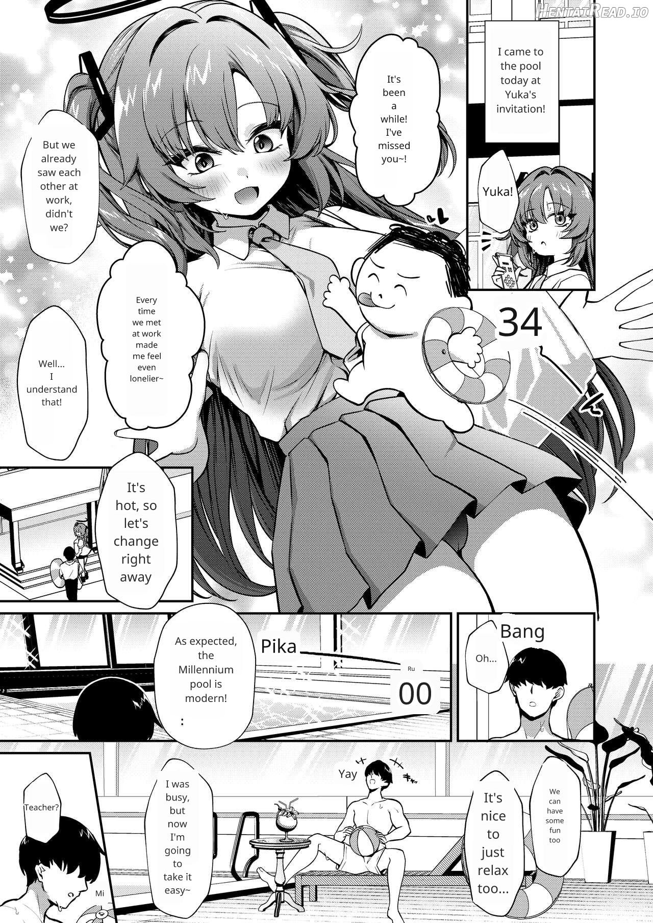 Bishyo Nure Yuuka to Sukumizu Ecchi Chapter 1 - page 2