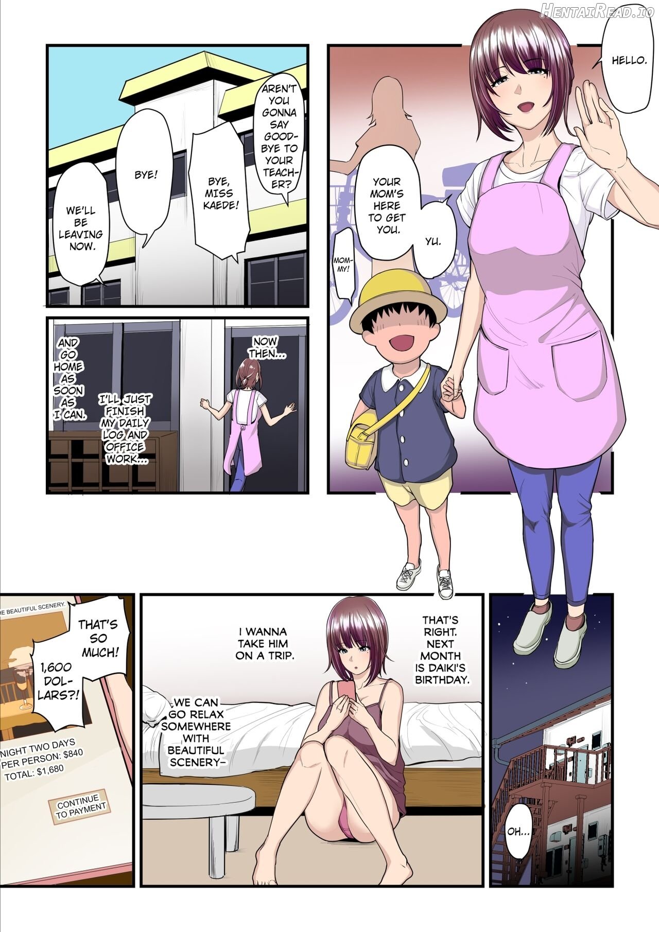 Pakokatsu Oji-san to Kaede-chan Chapter 1 - page 4