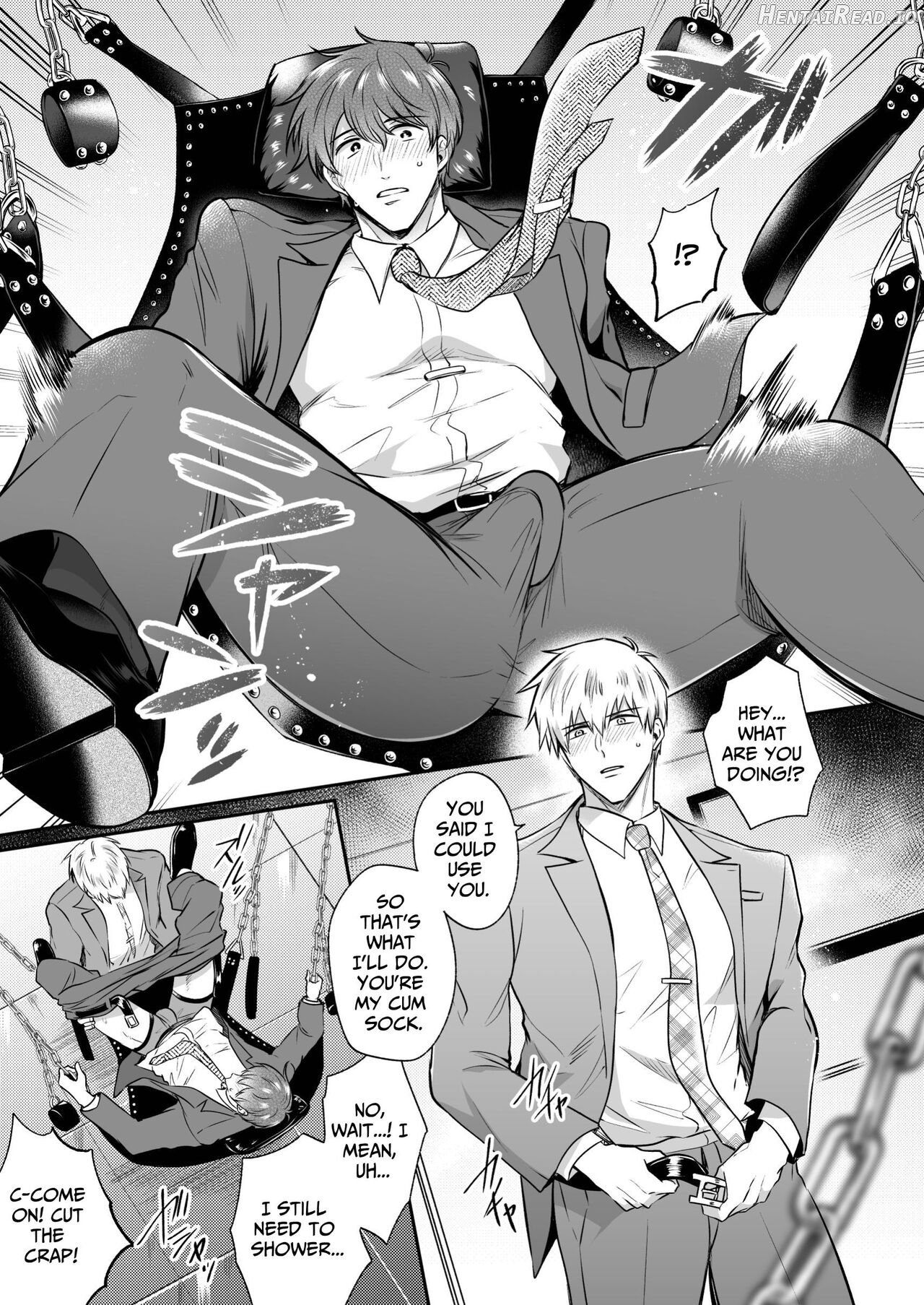 Office Worker's Love Hotel 6 Guys' Night EROS ~Drugged Junior Loves His Senior!~ Chapter 1 - page 20