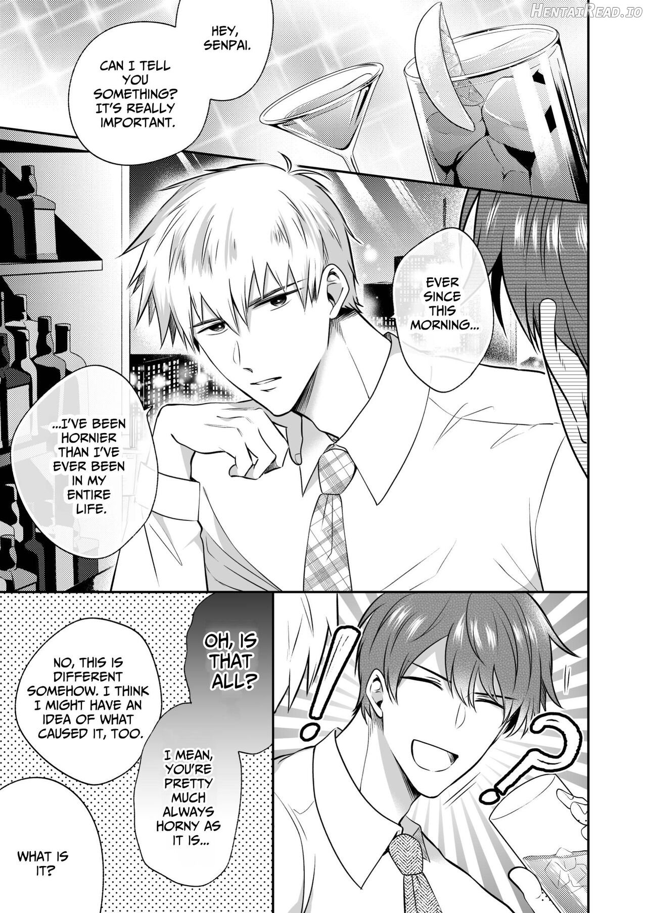 Office Worker's Love Hotel 6 Guys' Night EROS ~Drugged Junior Loves His Senior!~ Chapter 1 - page 4