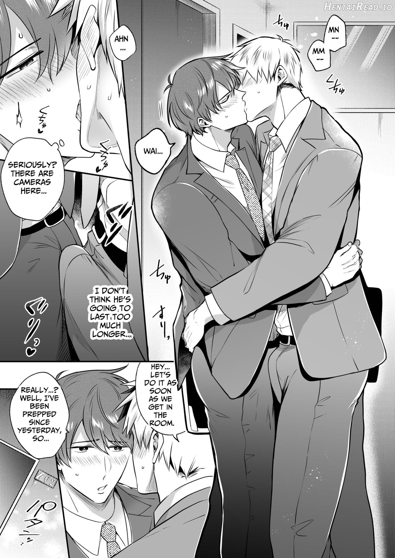 Office Worker's Love Hotel 6 Guys' Night EROS ~Drugged Junior Loves His Senior!~ Chapter 1 - page 8