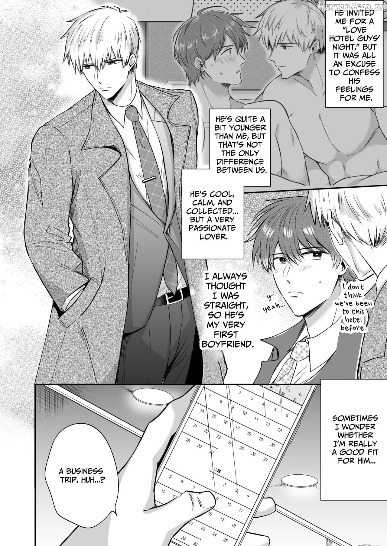 Office Worker's Love Hotel 7 Guys' Night EROS - Teased and Braingasmed By My Adoring Kouhai Chapter 1 - page 5