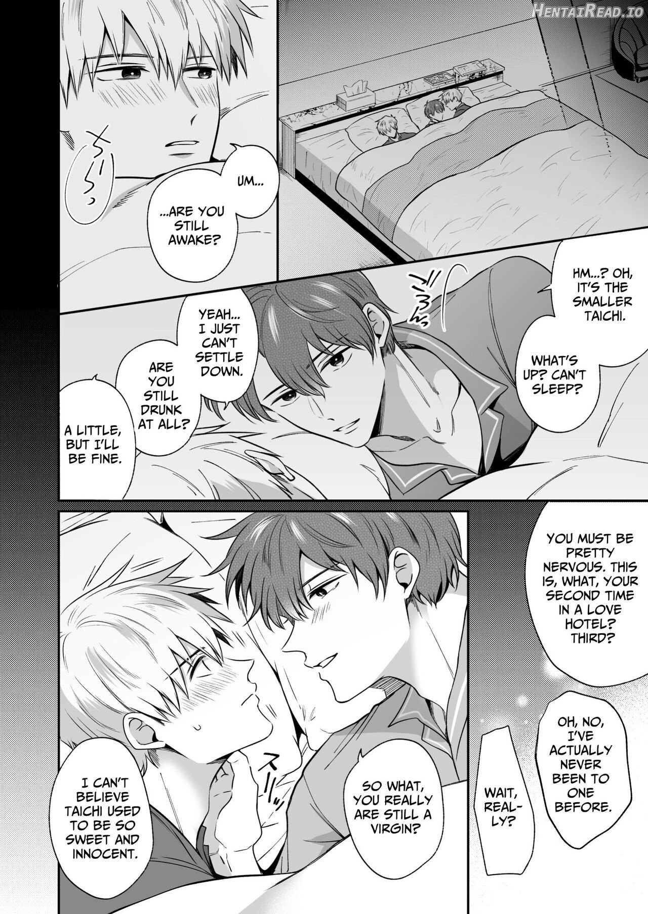 Office Worker's Love Hotel 8 Guys' Night EROS - College Boy Double-Dicked in a New World Chapter 1 - page 17