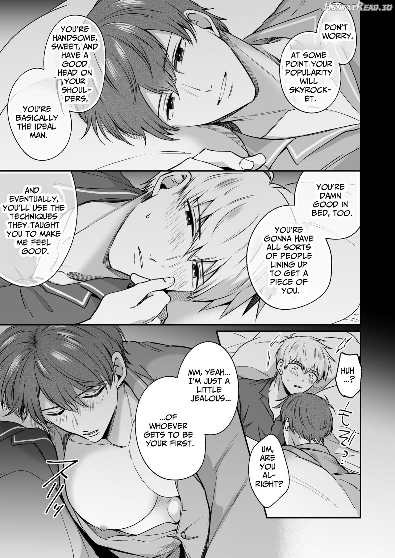 Office Worker's Love Hotel 8 Guys' Night EROS - College Boy Double-Dicked in a New World Chapter 1 - page 18