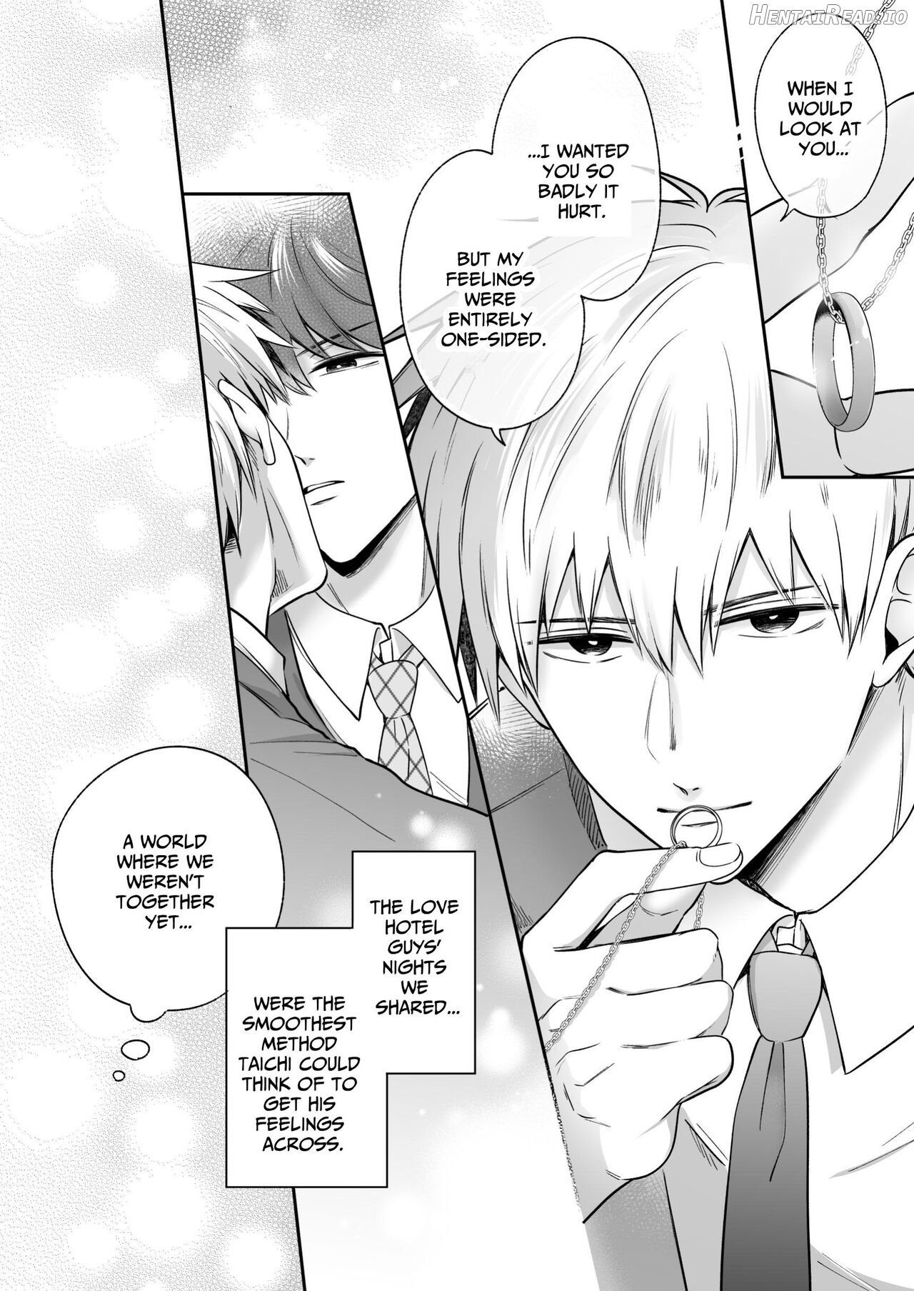 Office Worker's Love Hotel 8 Guys' Night EROS - College Boy Double-Dicked in a New World Chapter 1 - page 9