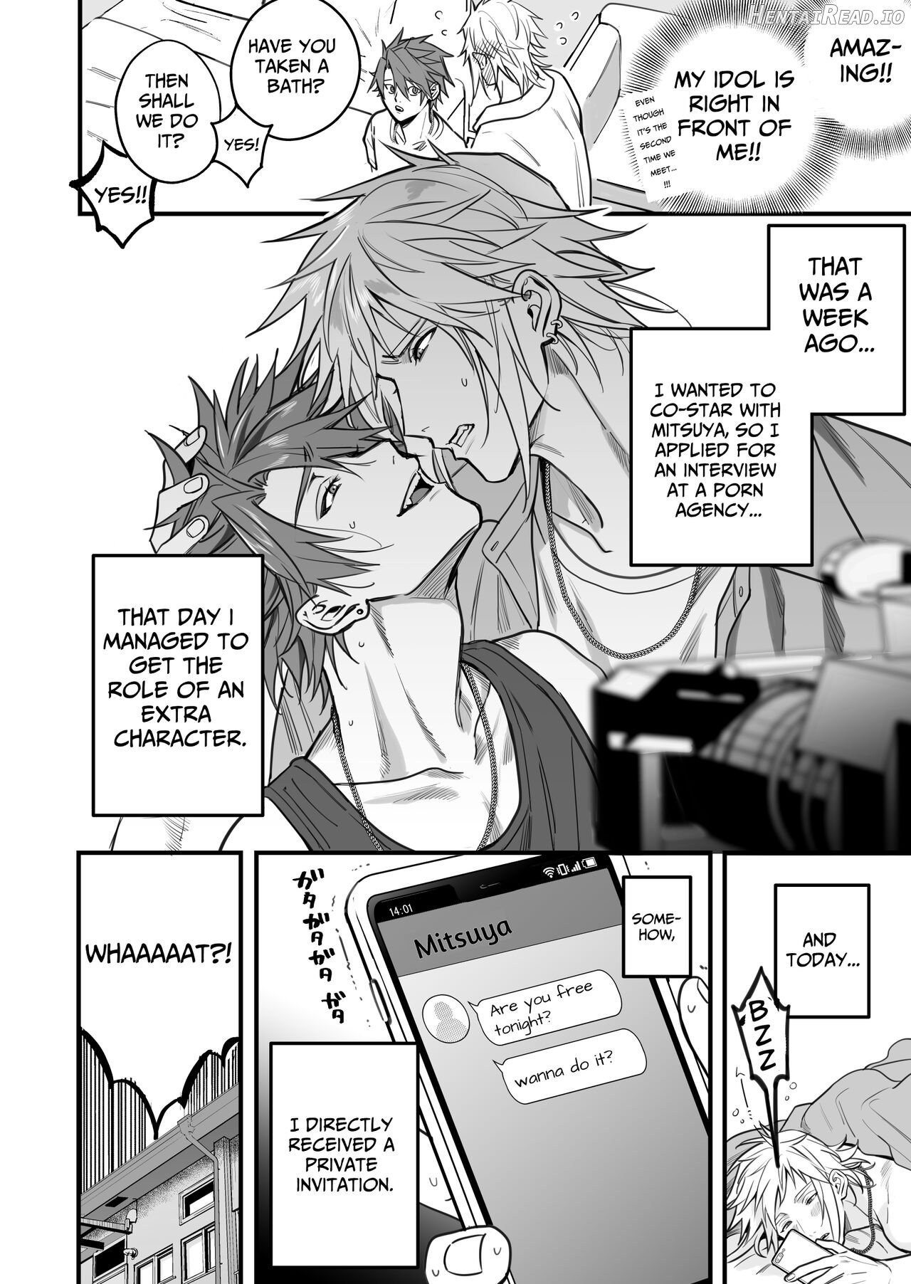 YuruMitsu Lucky Lovely Hard Night!!! Chapter 1 - page 5