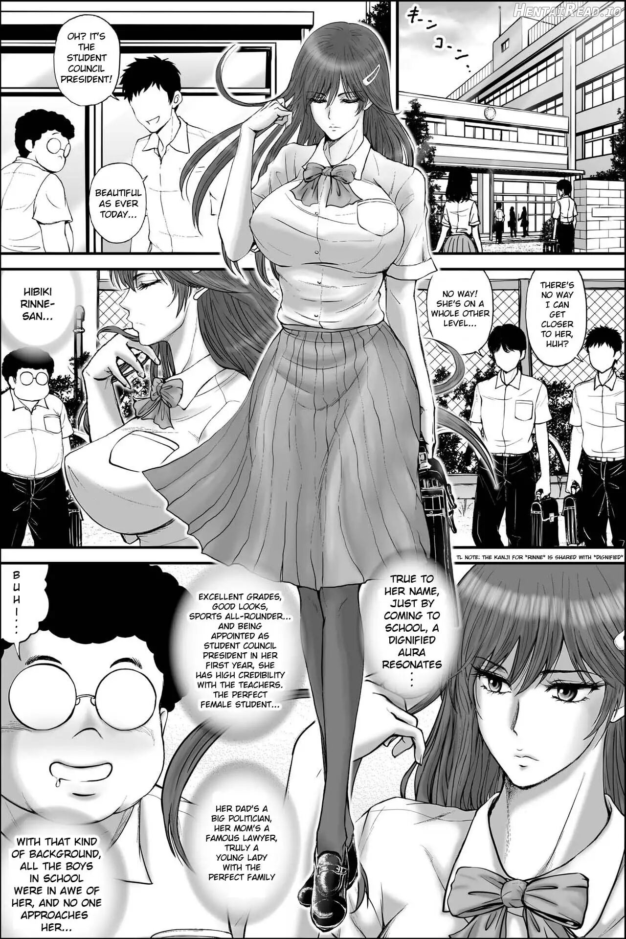 Netorare Seito Kaichou ~Hibiki Rinne no Himitsu~ Cuckold Student Council President ~Hibiki Rinne's Secret~ Chapter 1 - page 2