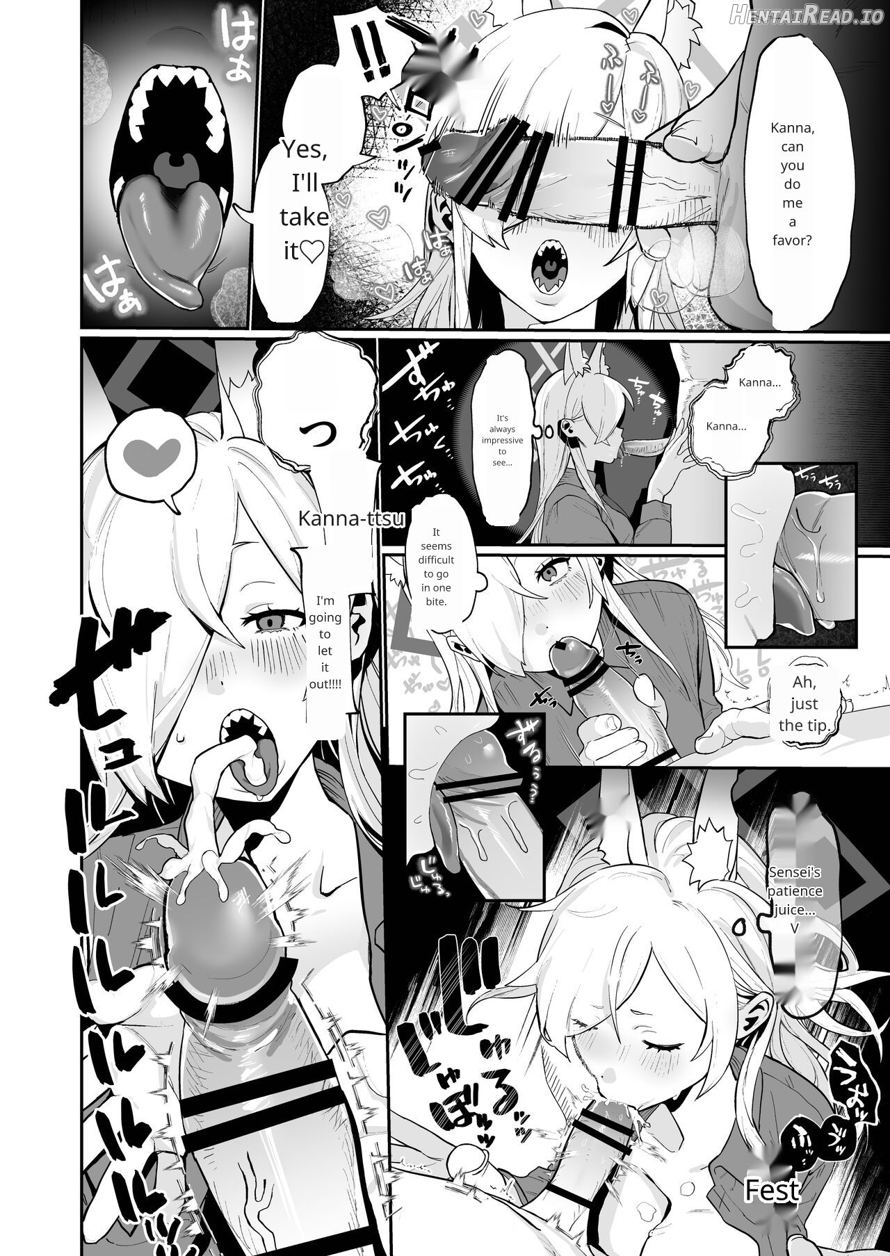 Kanna x Sensei x Kanna 3P Suru Hanashi Chapter 1 - page 7