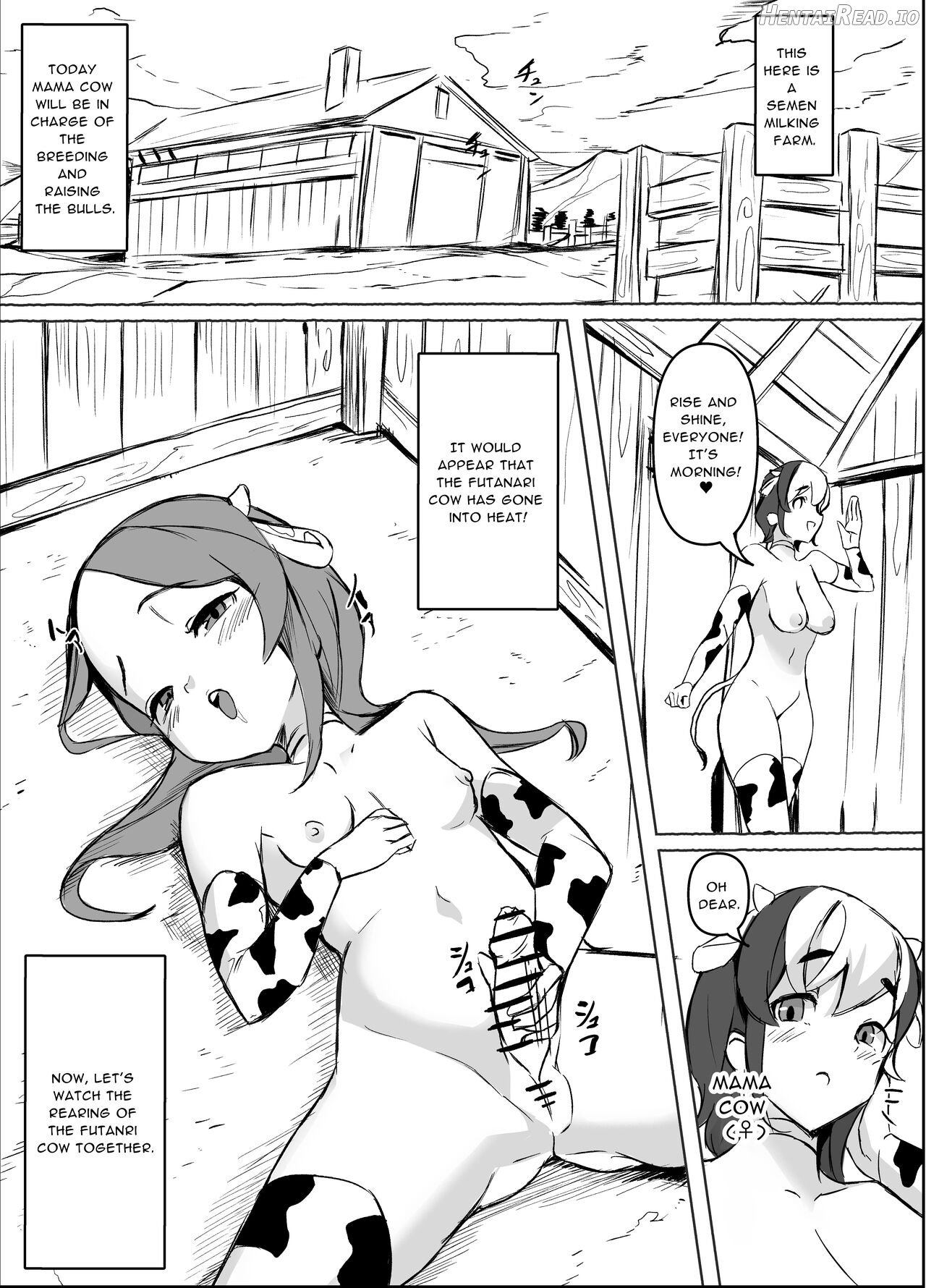 Futanari Sakusei Bokujou Monogatari Chapter 1 - page 2