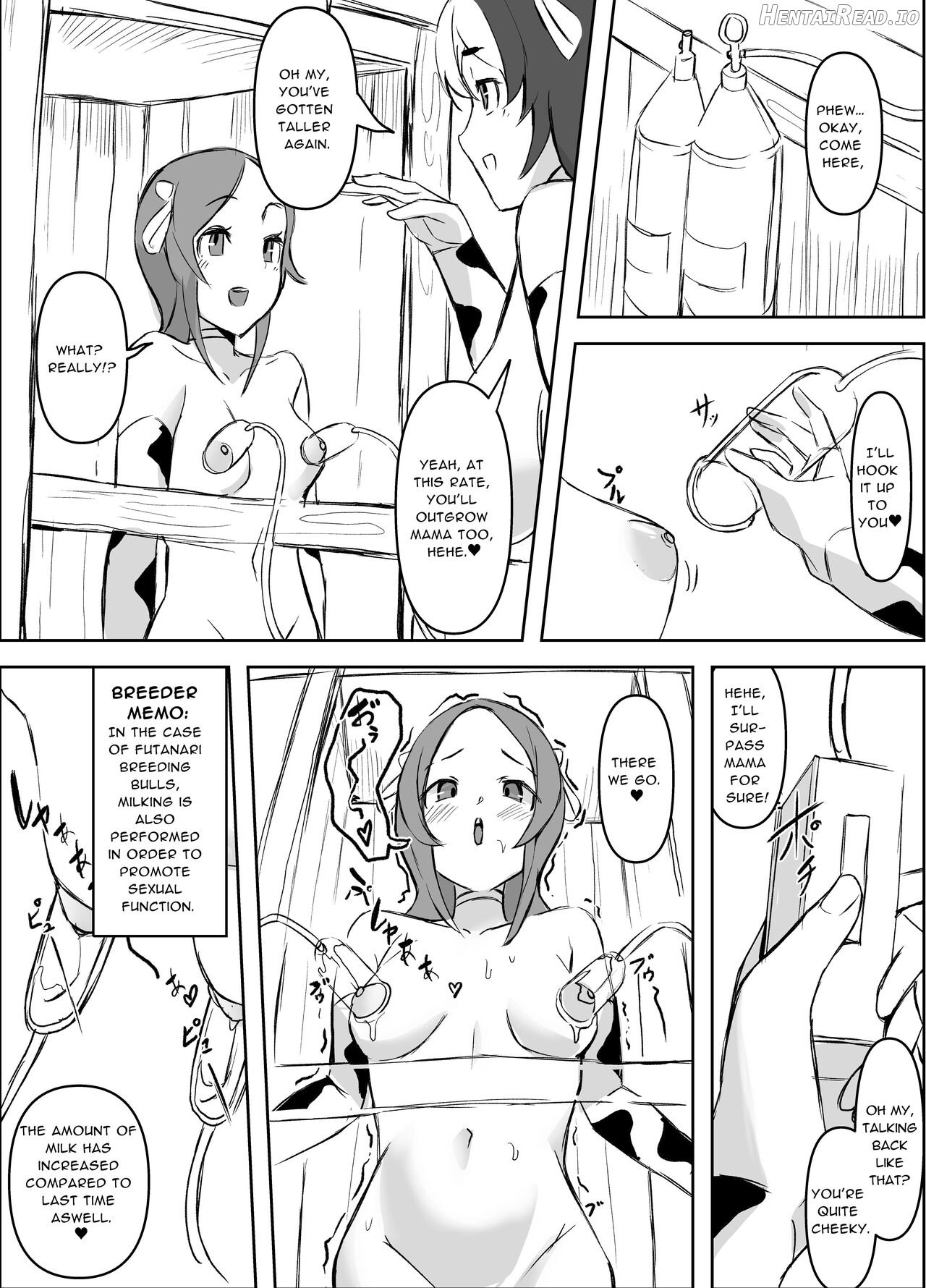 Futanari Sakusei Bokujou Monogatari Chapter 1 - page 9