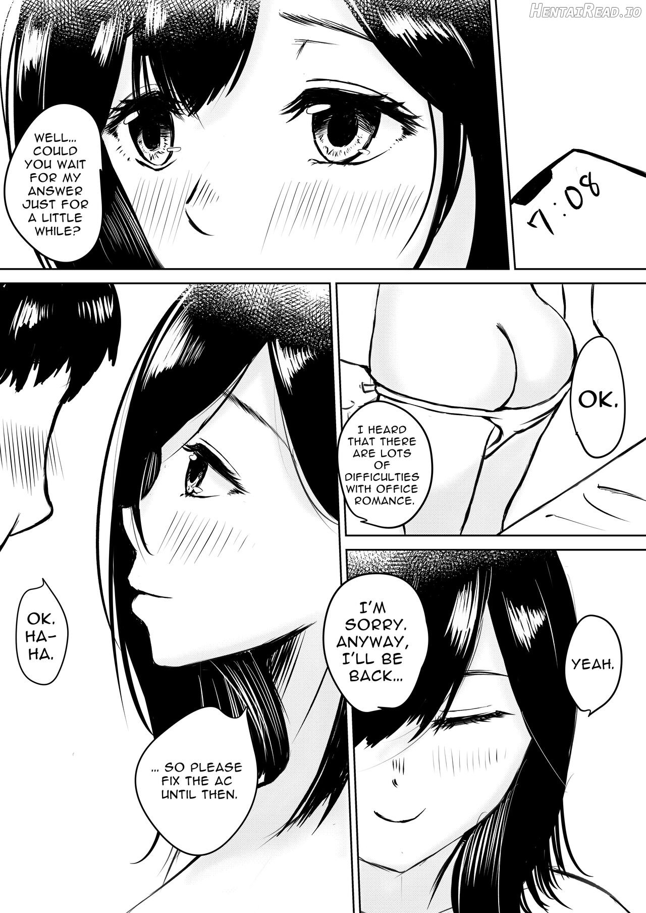 Kareshi Mochi no Senpai to AirCon ga Kowareta Heya de Asa made... Chapter 1 - page 34