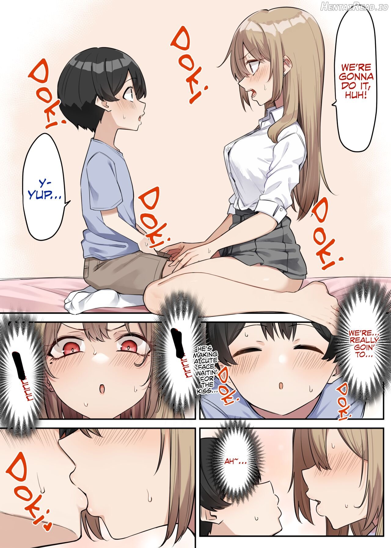 Gal-JK OneShota Gyaru JK Onee x Shota 1-5+extras Chapter 1 - page 77