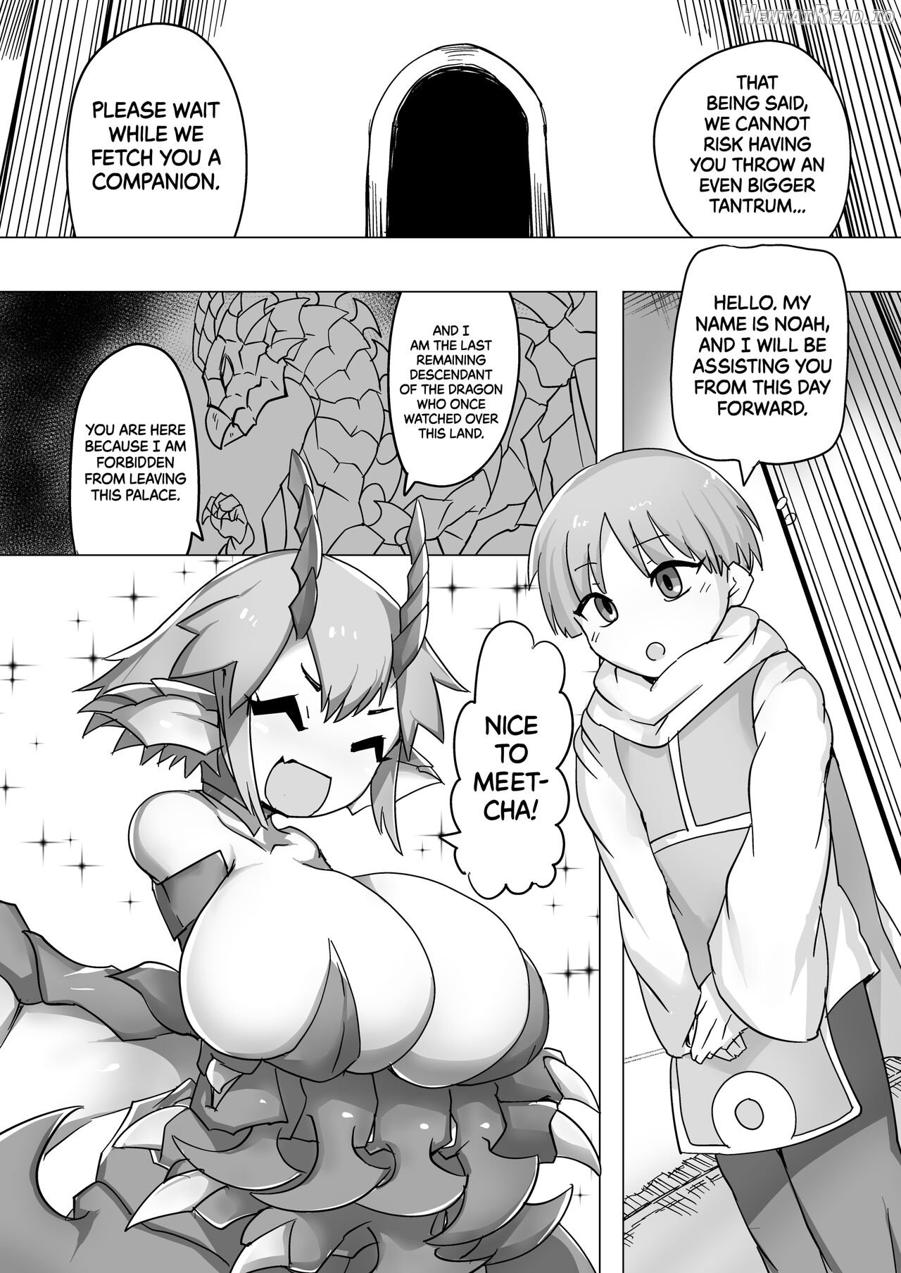 The Divine Messenger of the Dragon Gods Wants to Have Some Fun Chapter 1 - page 3