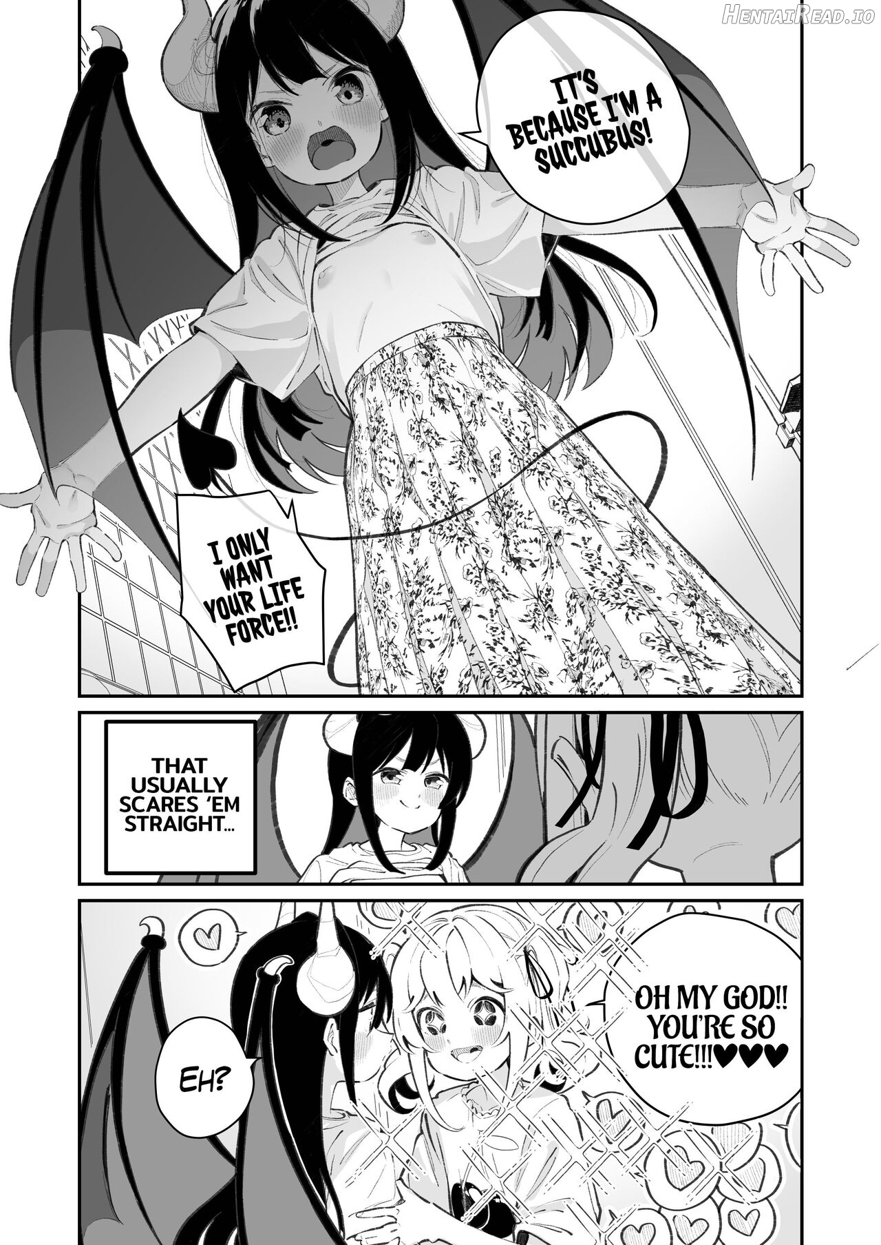 A Succubus Ravaged By Yuri Compilation Chapter 1 - page 9