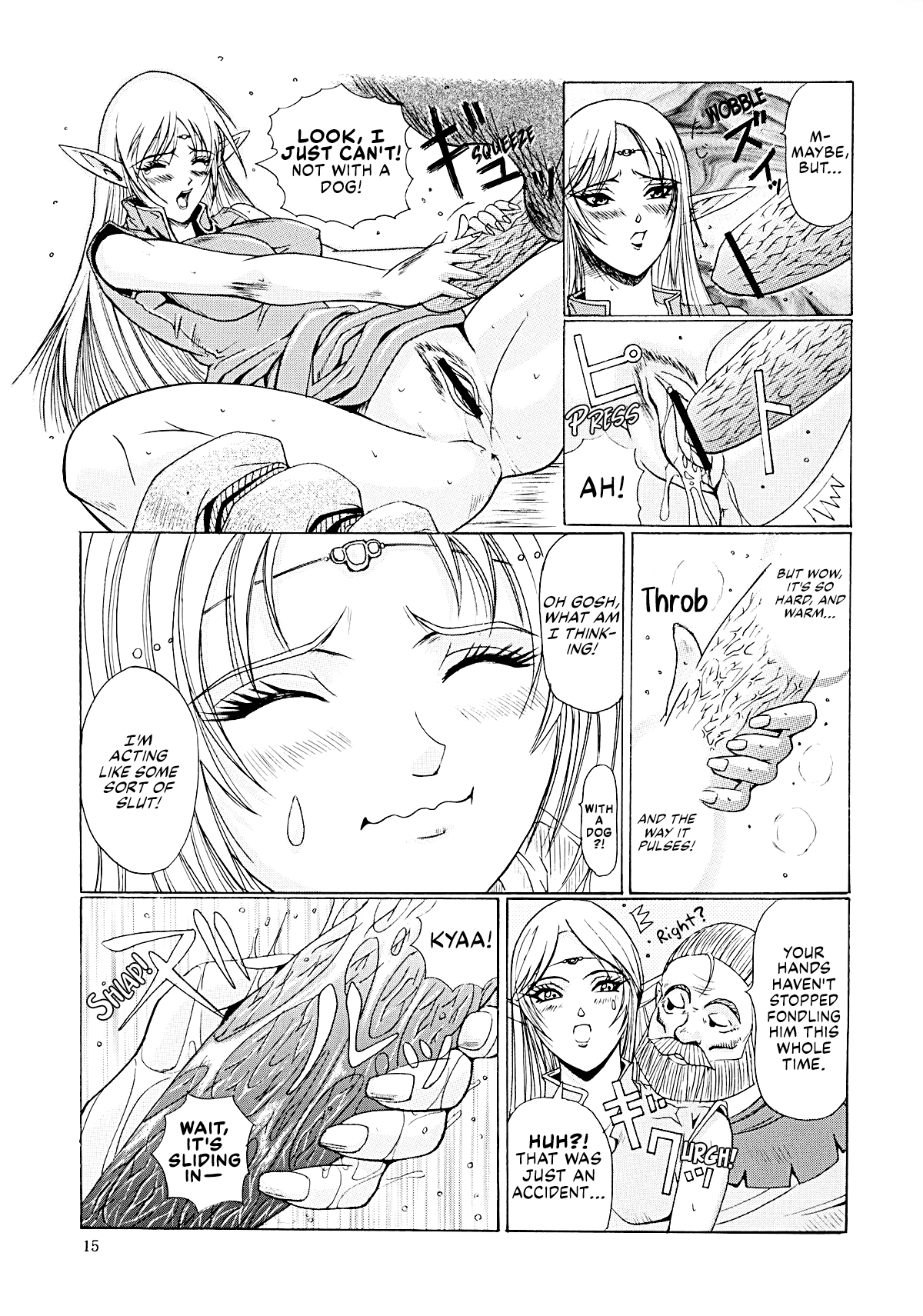 Ken-Jyuu 3 Sonnet - La Danse de la Fee Chapter 1 - page 15