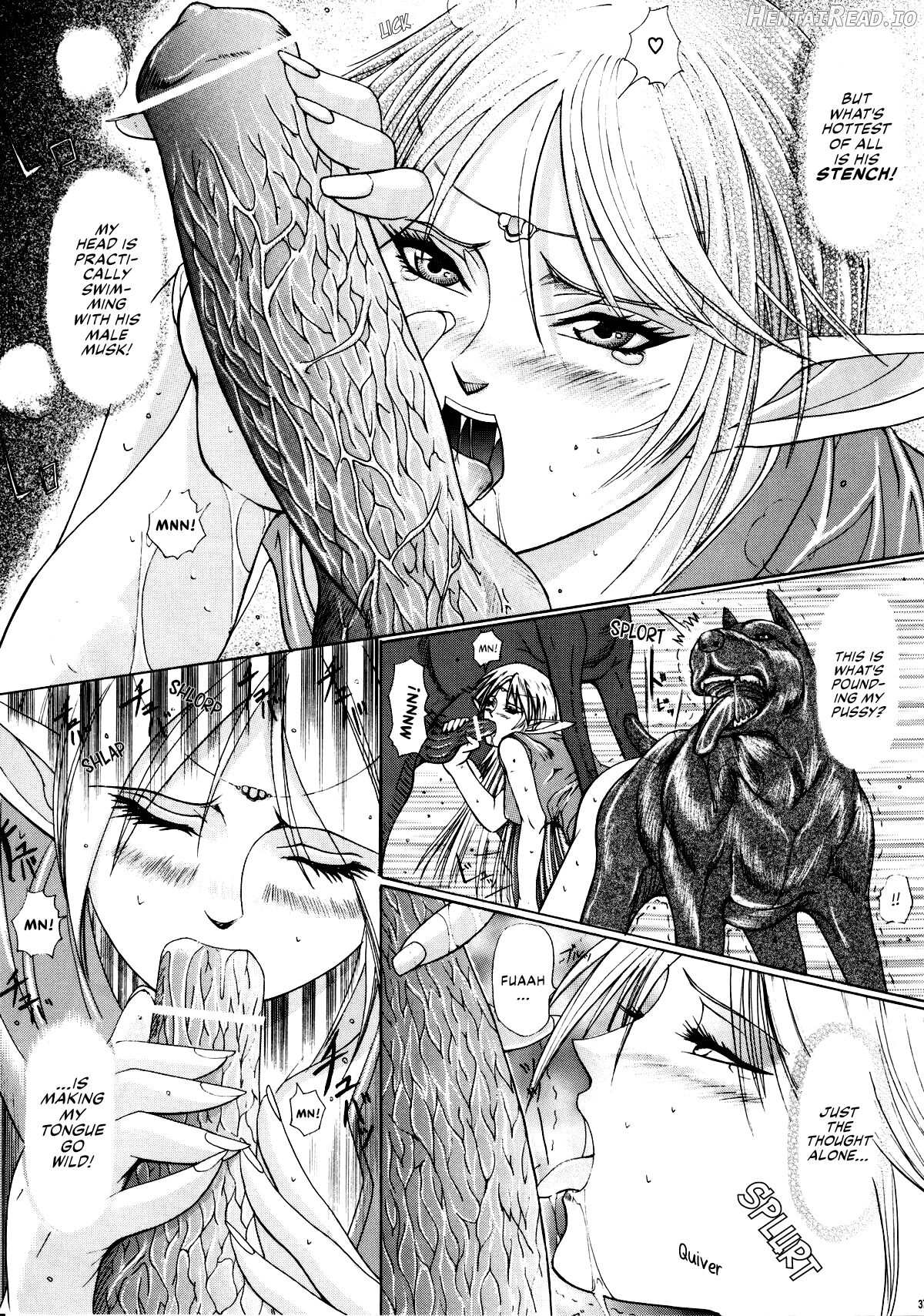 Ken-Jyuu 3 Sonnet - La Danse de la Fee Chapter 1 - page 37