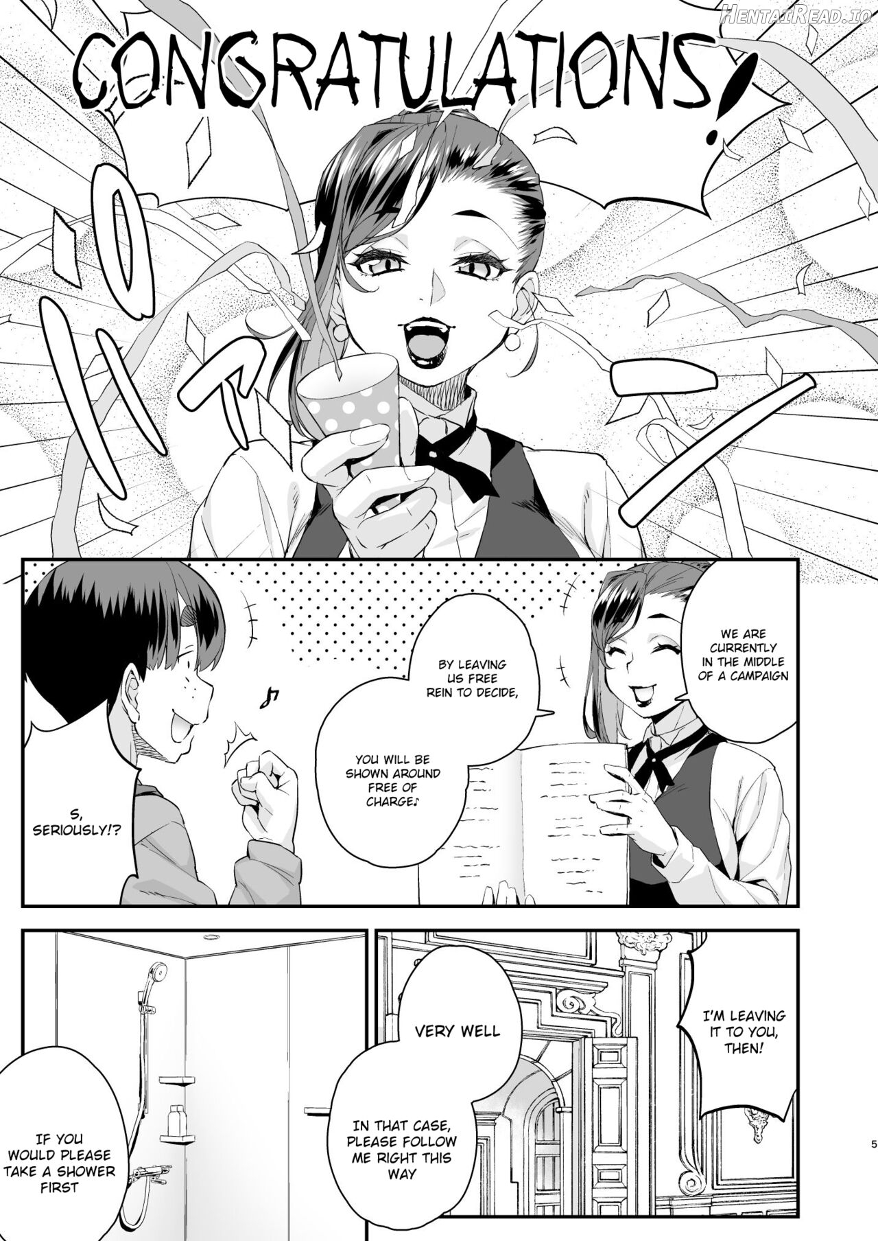 Chuumon no Ooi Otokonoko Fuuzokuten Chapter 1 - page 5