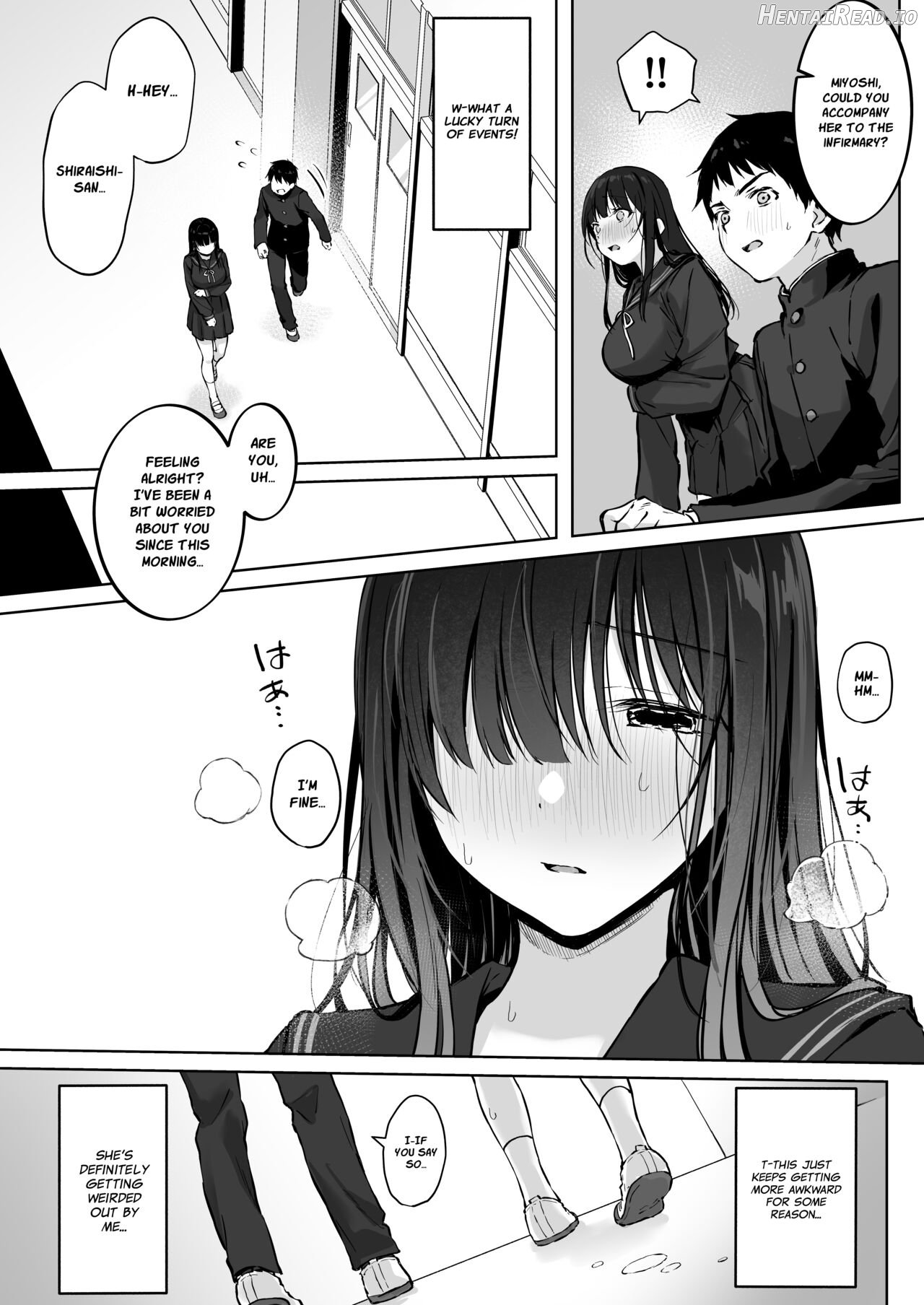 Dosukebe Bishoujo JK to Hokenshitsu Ecchi. Chapter 1 - page 9