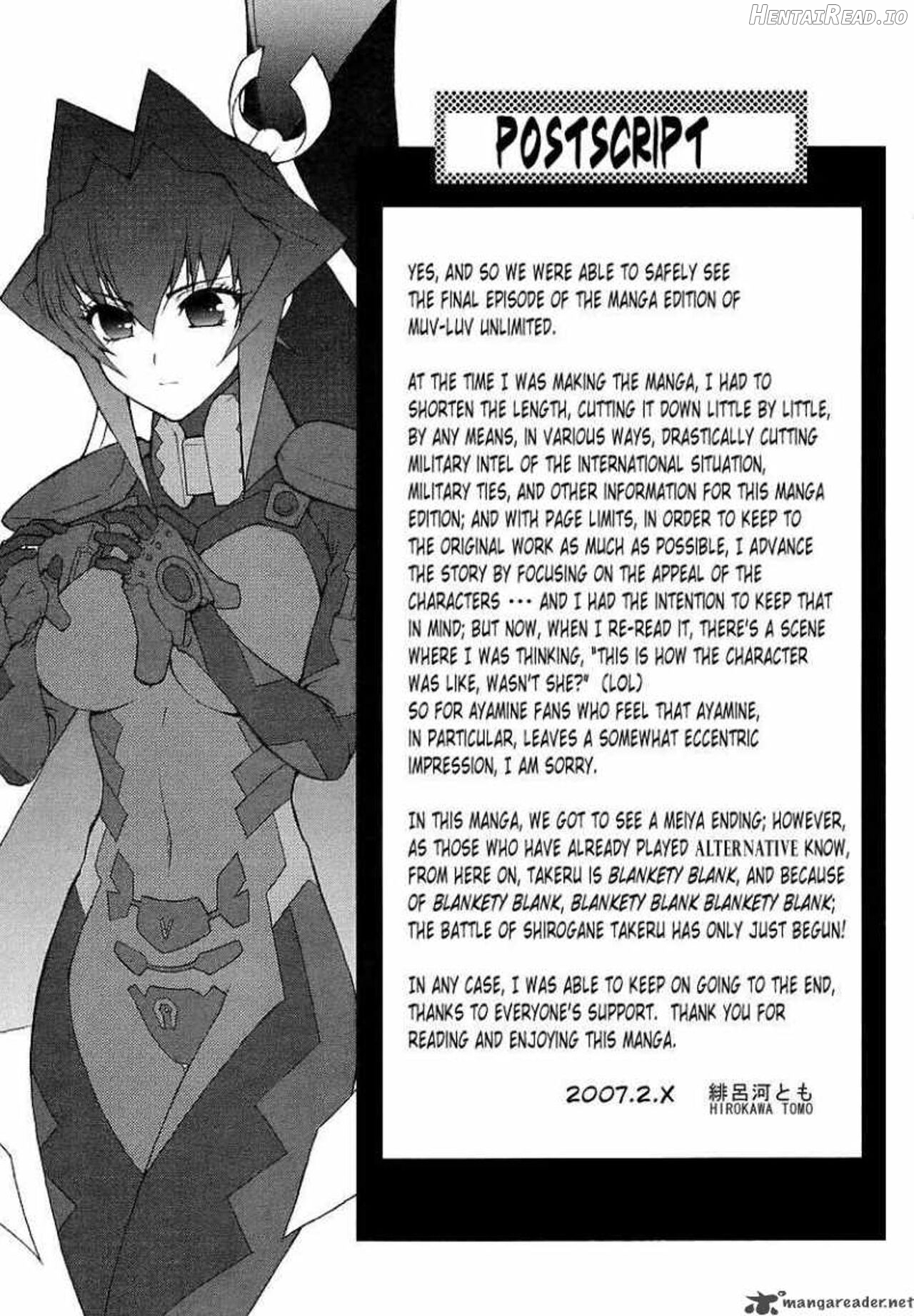 Muv-Luv Unlimited Vol. 1 Chapter 4 - page 164