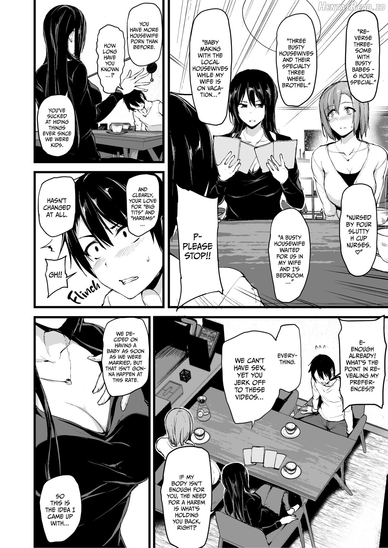 Kyonyuu Ga Futariinai To Bokkishinai Otto No Tame Ni Tomodachi O Tsuretekita Tsuma Chapter 1-3 Chapter 1-3 - page 5