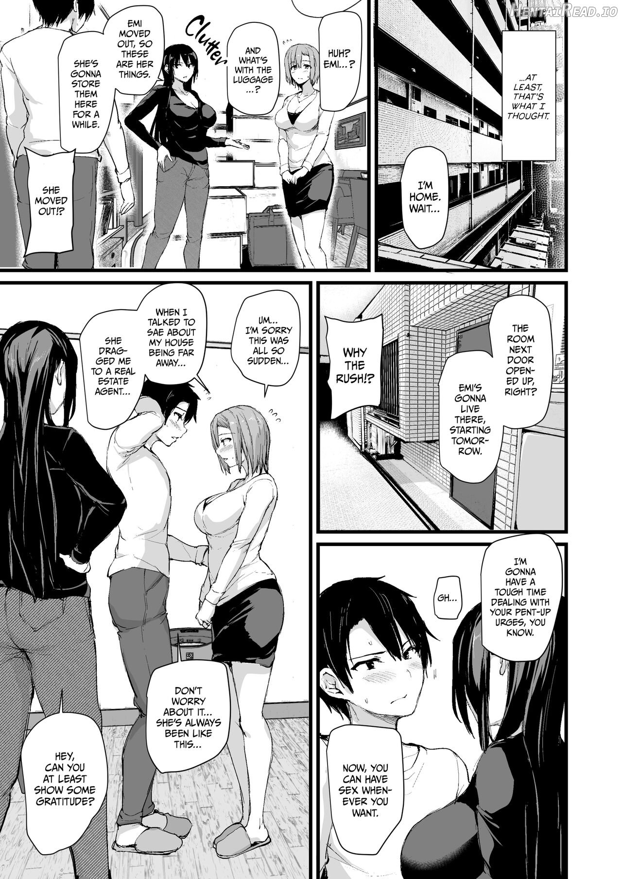 Kyonyuu Ga Futariinai To Bokkishinai Otto No Tame Ni Tomodachi O Tsuretekita Tsuma Chapter 1-3 Chapter 1-3 - page 54