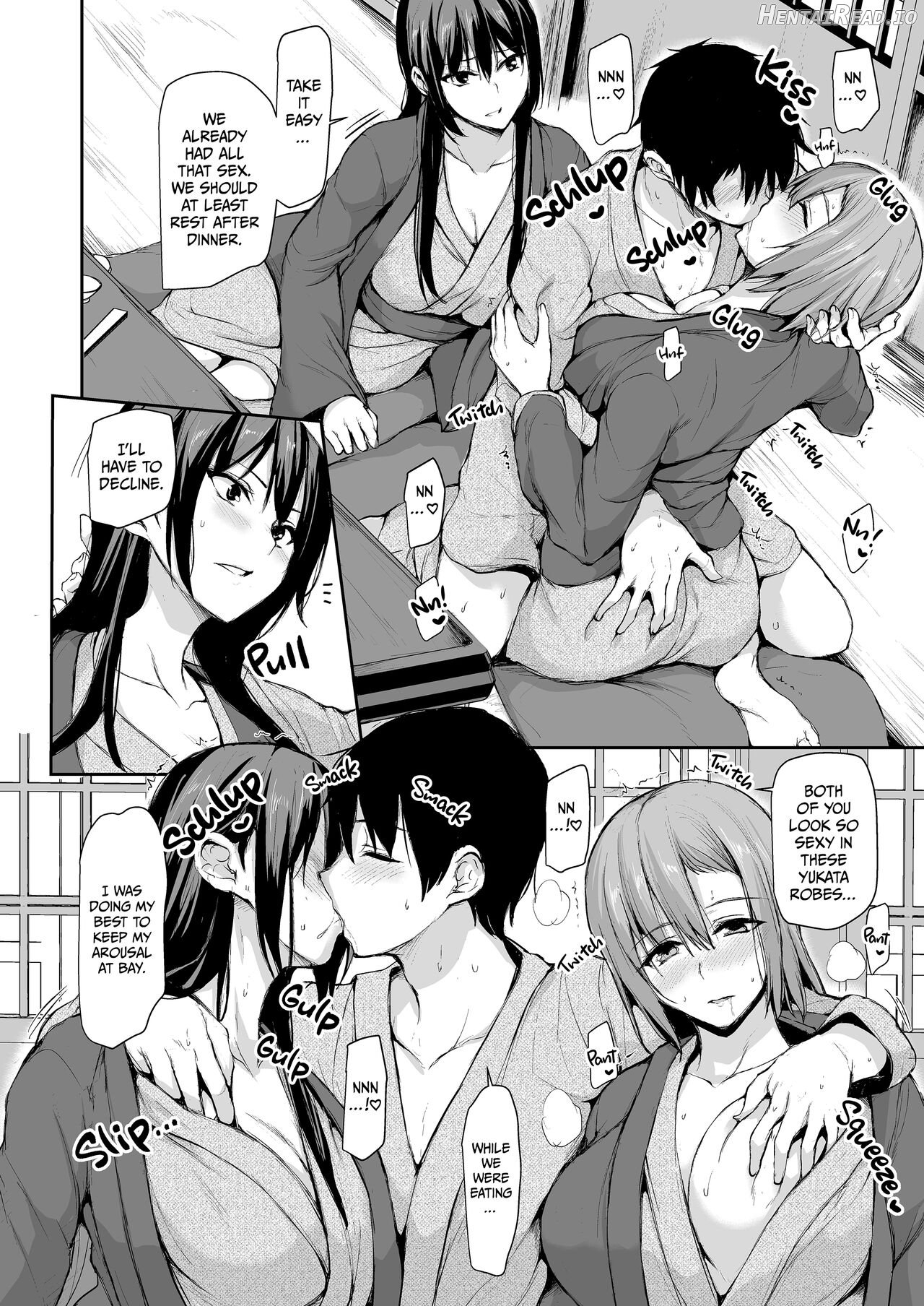 Kyonyuu Ga Futariinai To Bokkishinai Otto No Tame Ni Tomodachi O Tsuretekita Tsuma Chapter 1-3 Chapter 1-3 - page 96