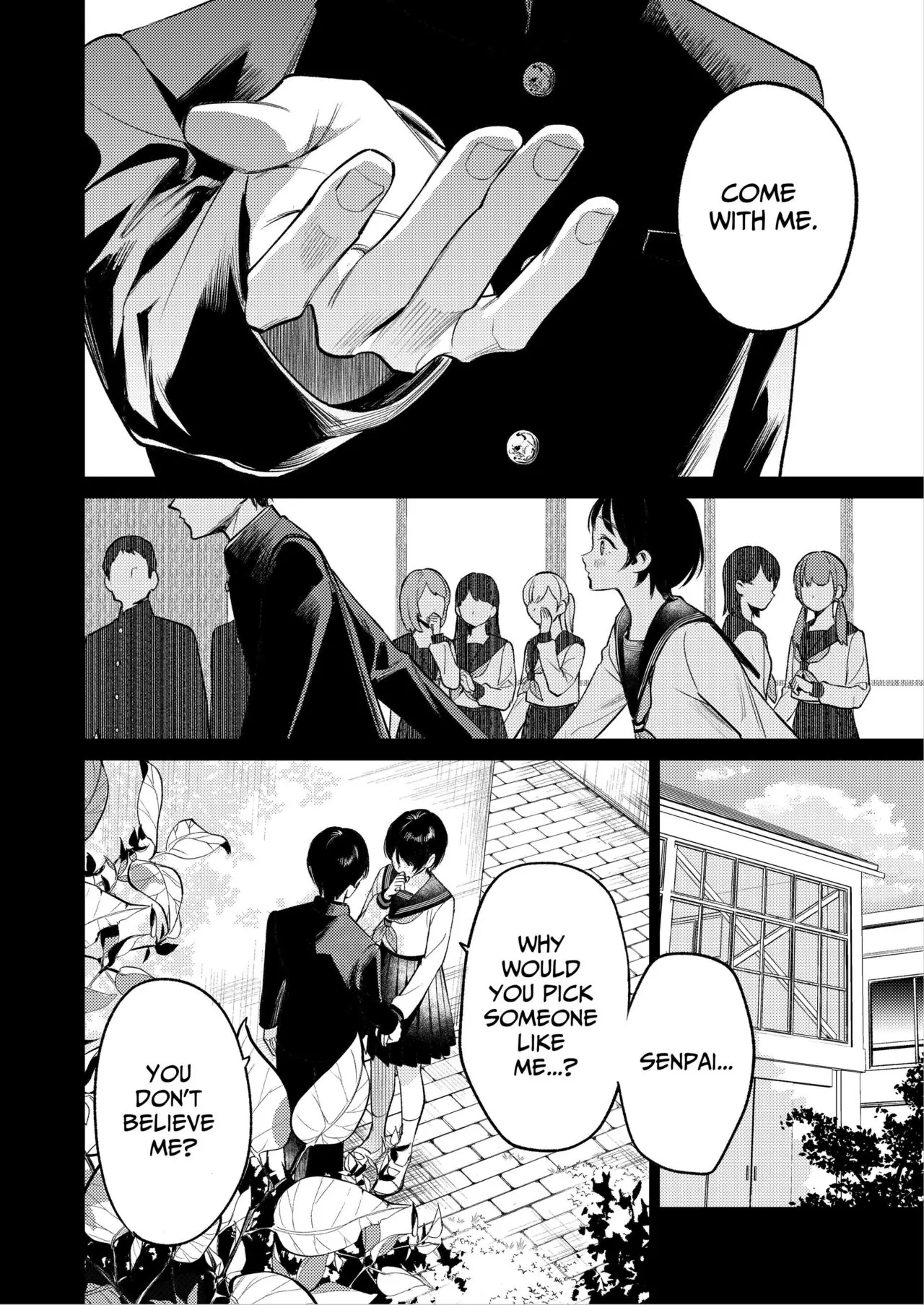 Senpai, I Don't Know About That - His Fingers That Were Accompaniment are now Disturbing my Vagina Chapter 1 - page 3