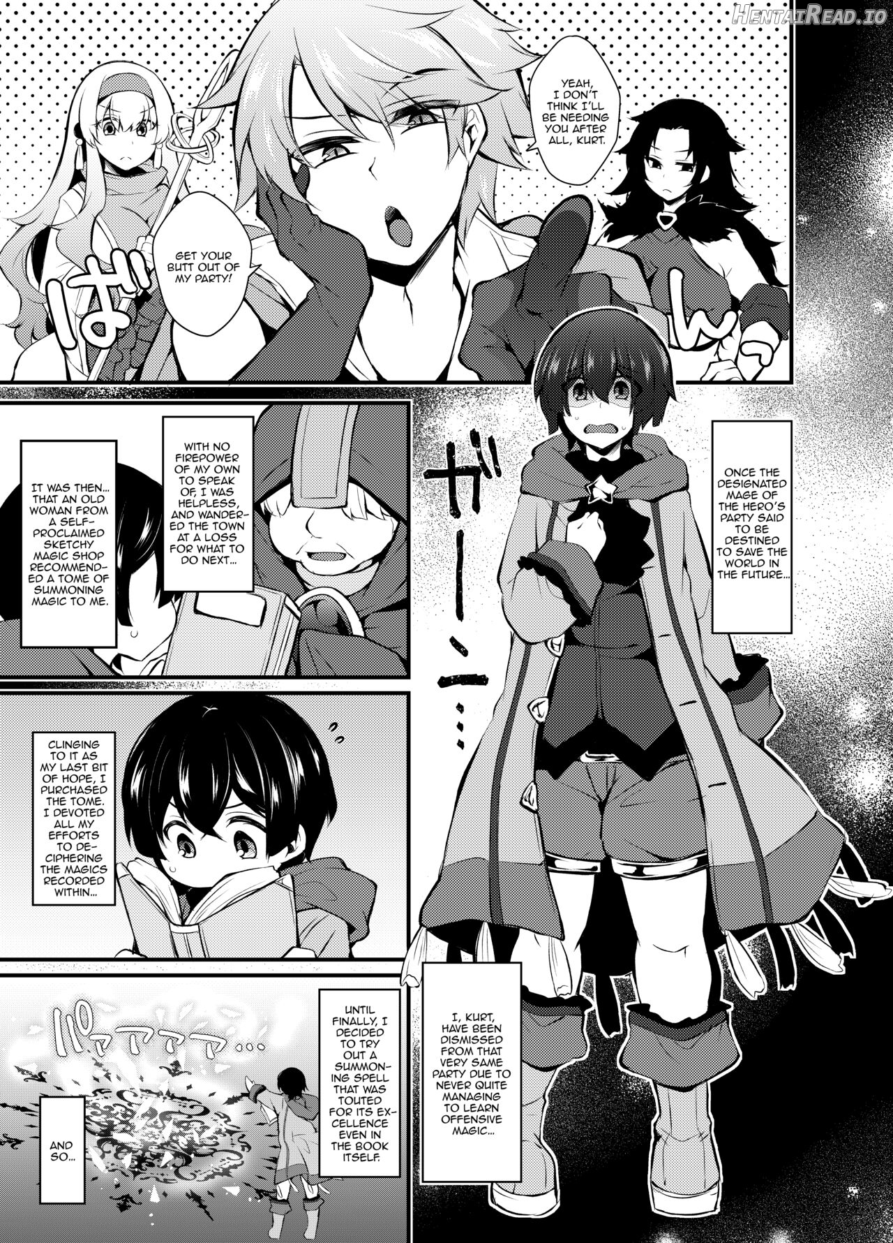 Party o Oidasareta Mahoutsukai no Boku ga Shoukan Mahou o Shuutoku Shite Saikyou Inma to Keiyaku Shita node Koko kara Okasarete Tsuyoku Naru Chapter 1 - page 4