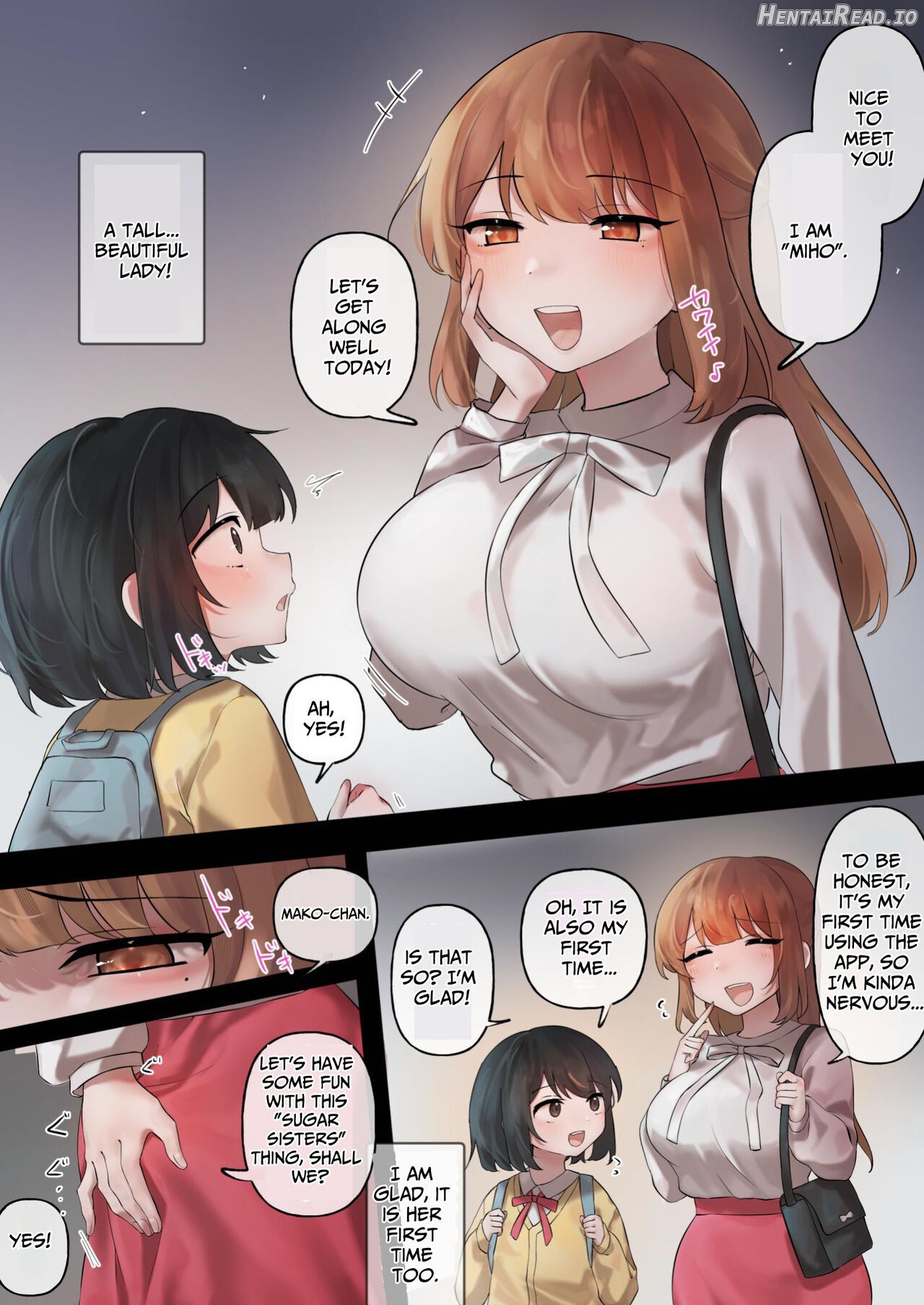 I Started Using A Sugar Sister Hookup App. ~devoured by a big dick futanari lady~ Chapter 1 - page 3