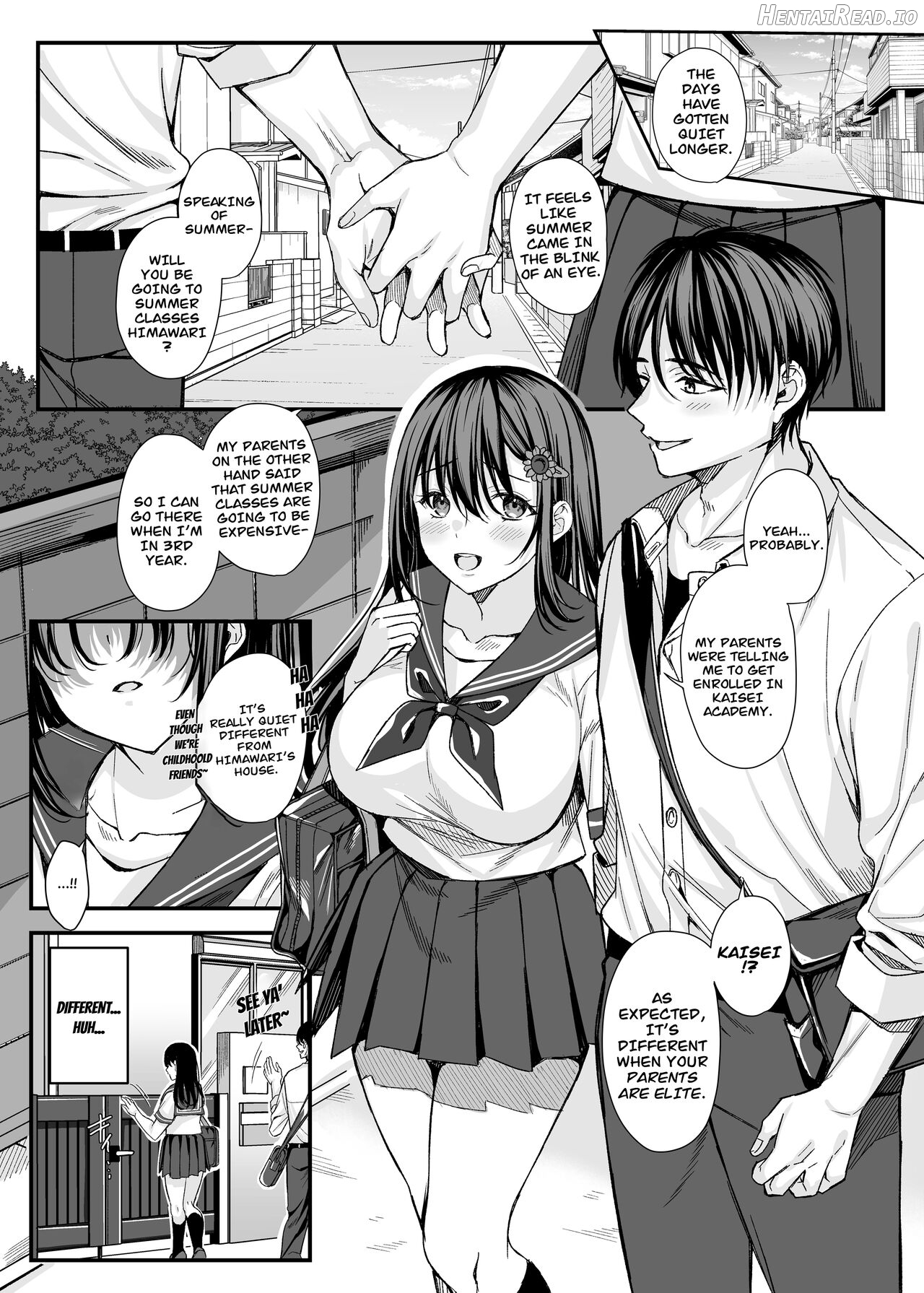 Rakuyou wo Ou Himawari -Netorare Ochita Boku no Kanojo- Chapter 1 - page 2