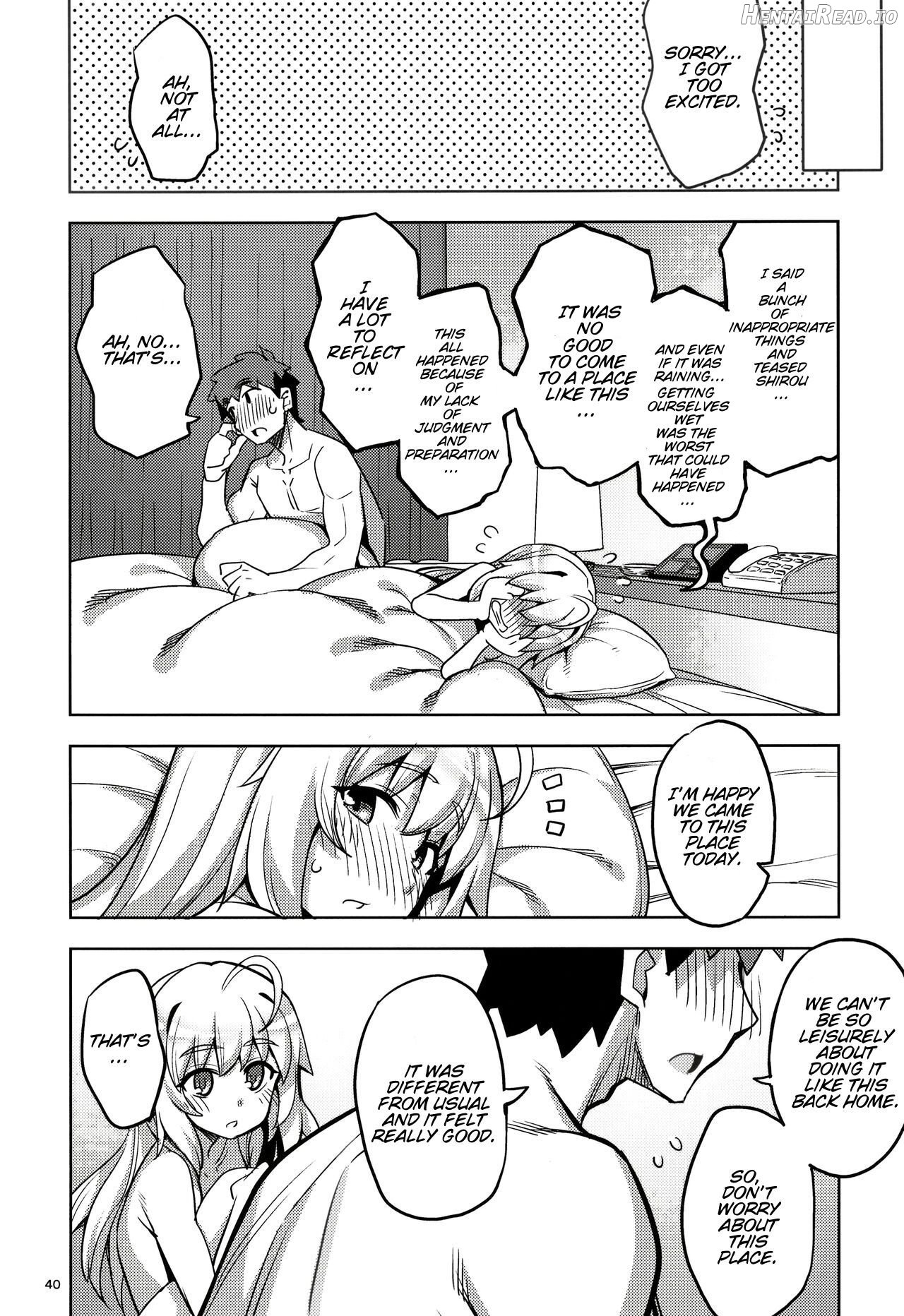 RE32 Shirou and Saber do lewd things at a hotel. Chapter 1 - page 41